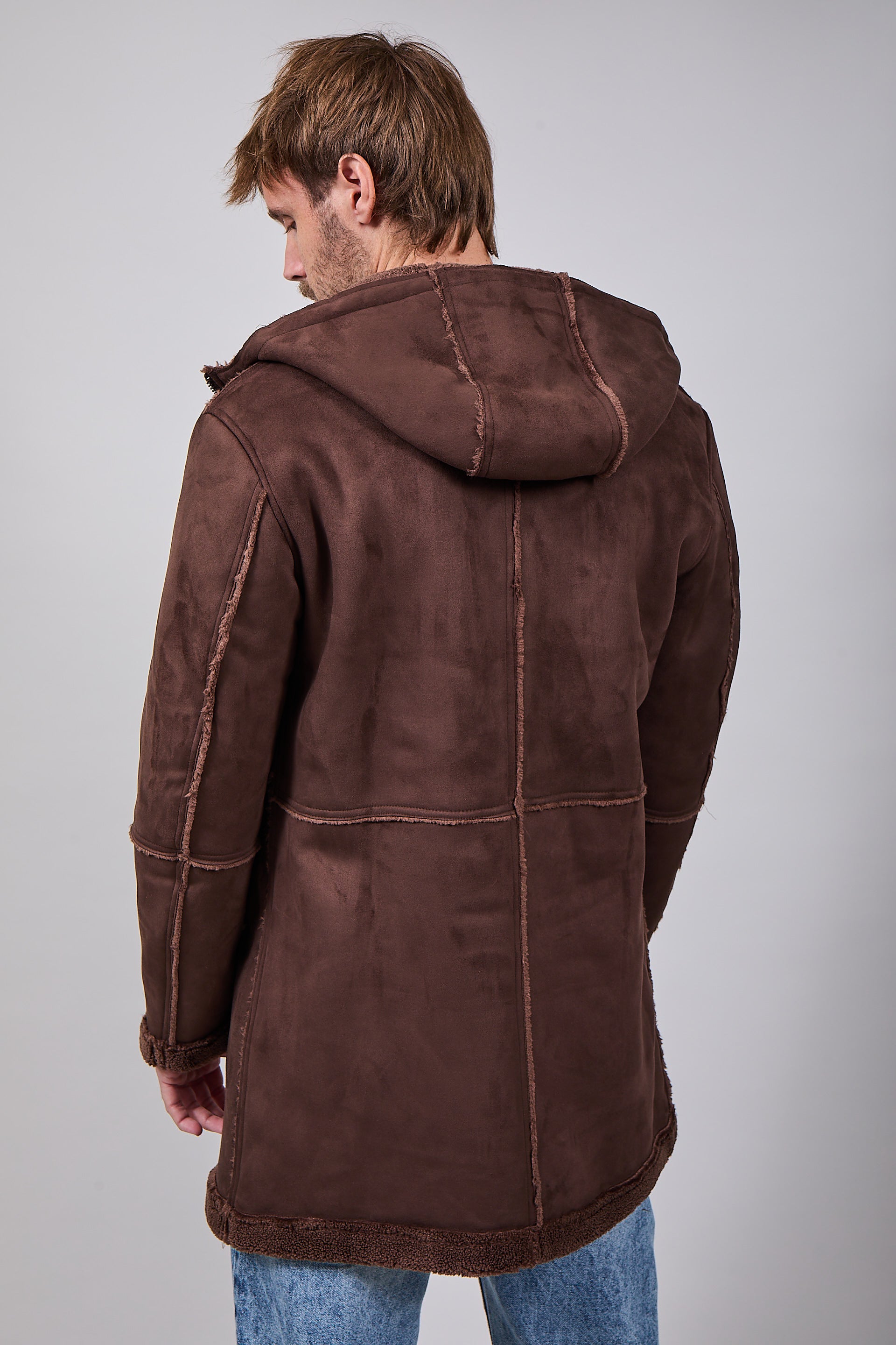 Parka Over-d Eco Montone Moro J18 (12311478468948)