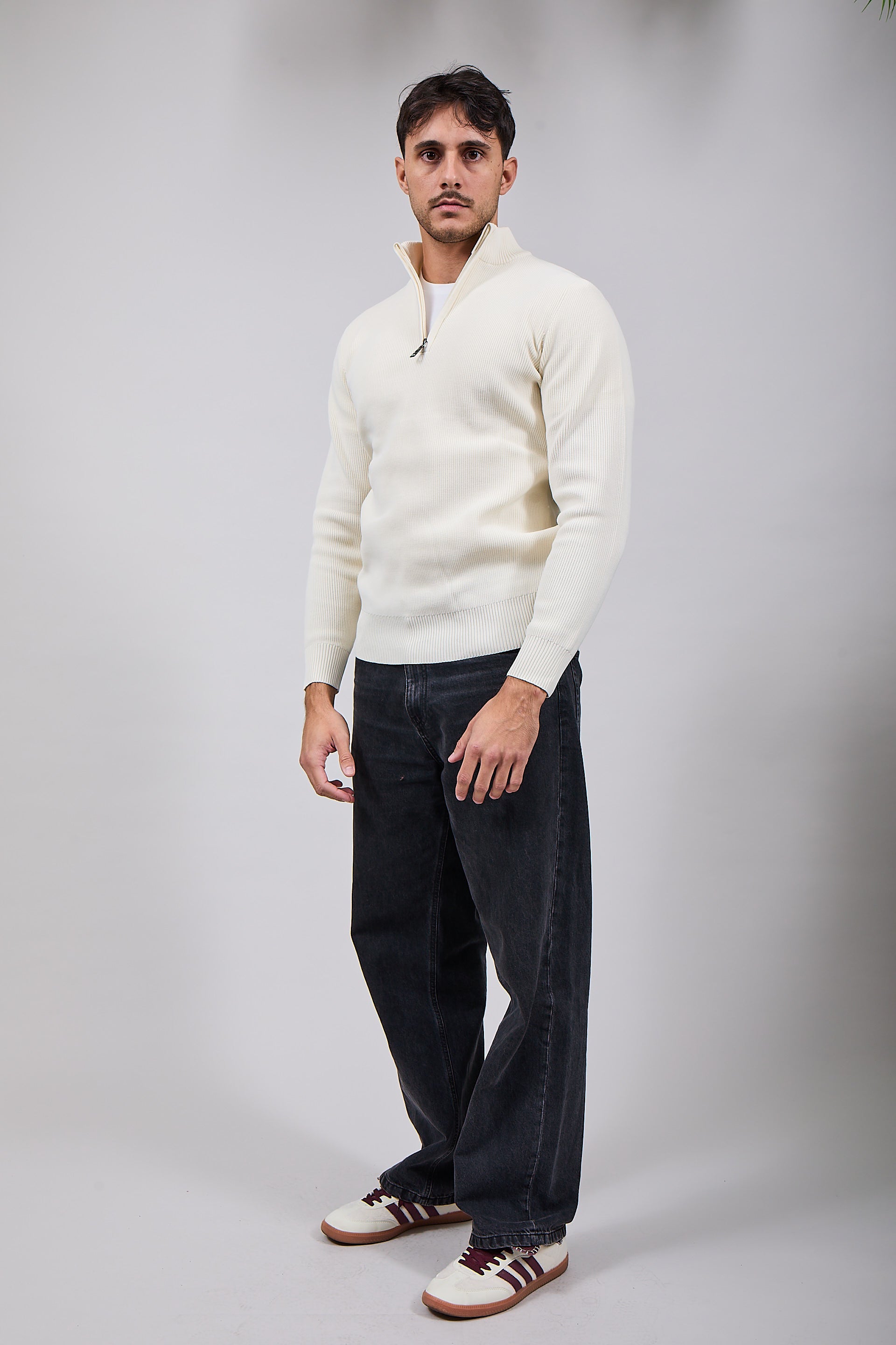 Lupetto Over-d Zip Panna M90 (12311492264276)
