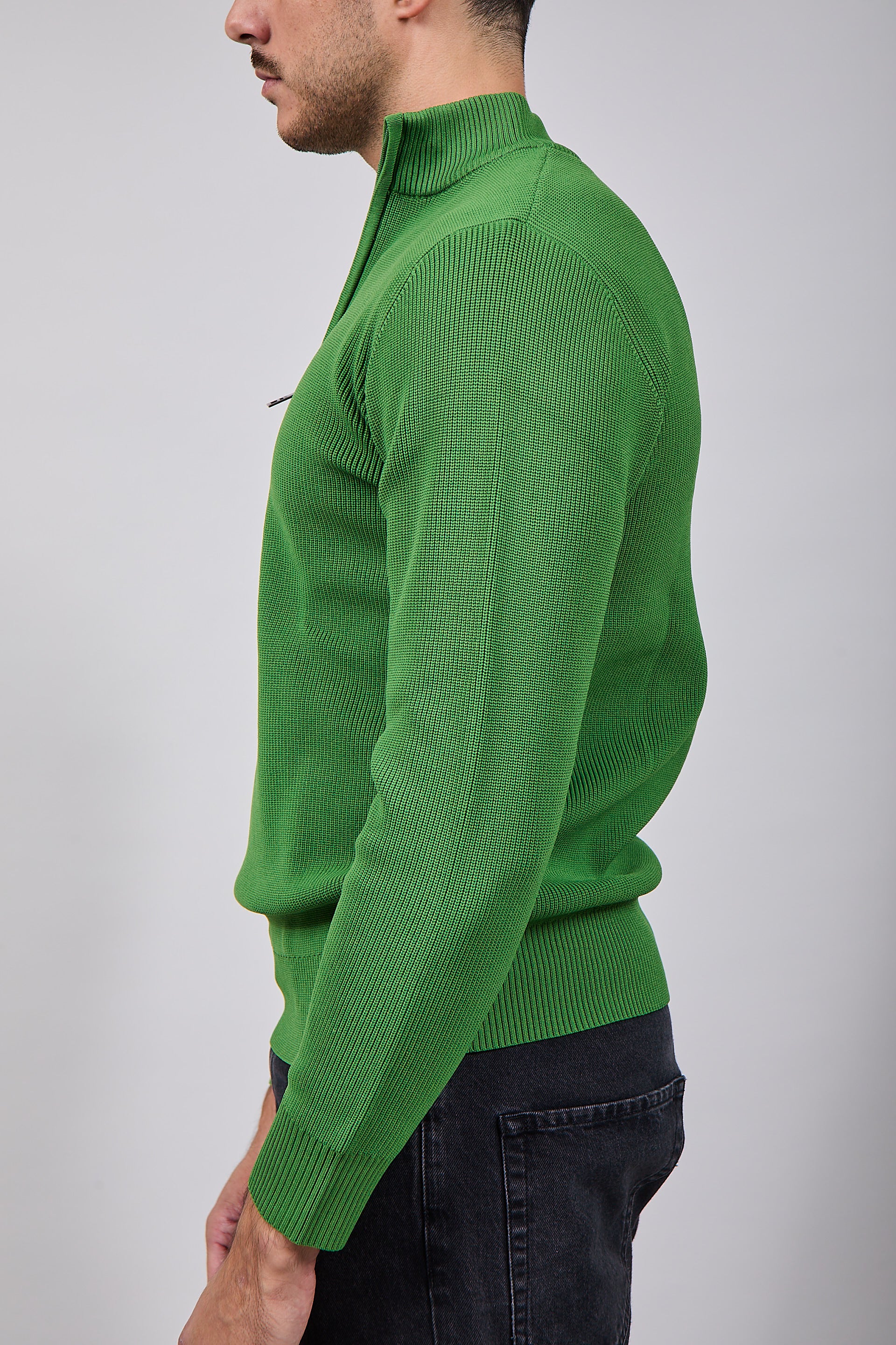 Lupetto Over-d Zip Oliva M90 (12311491608916)
