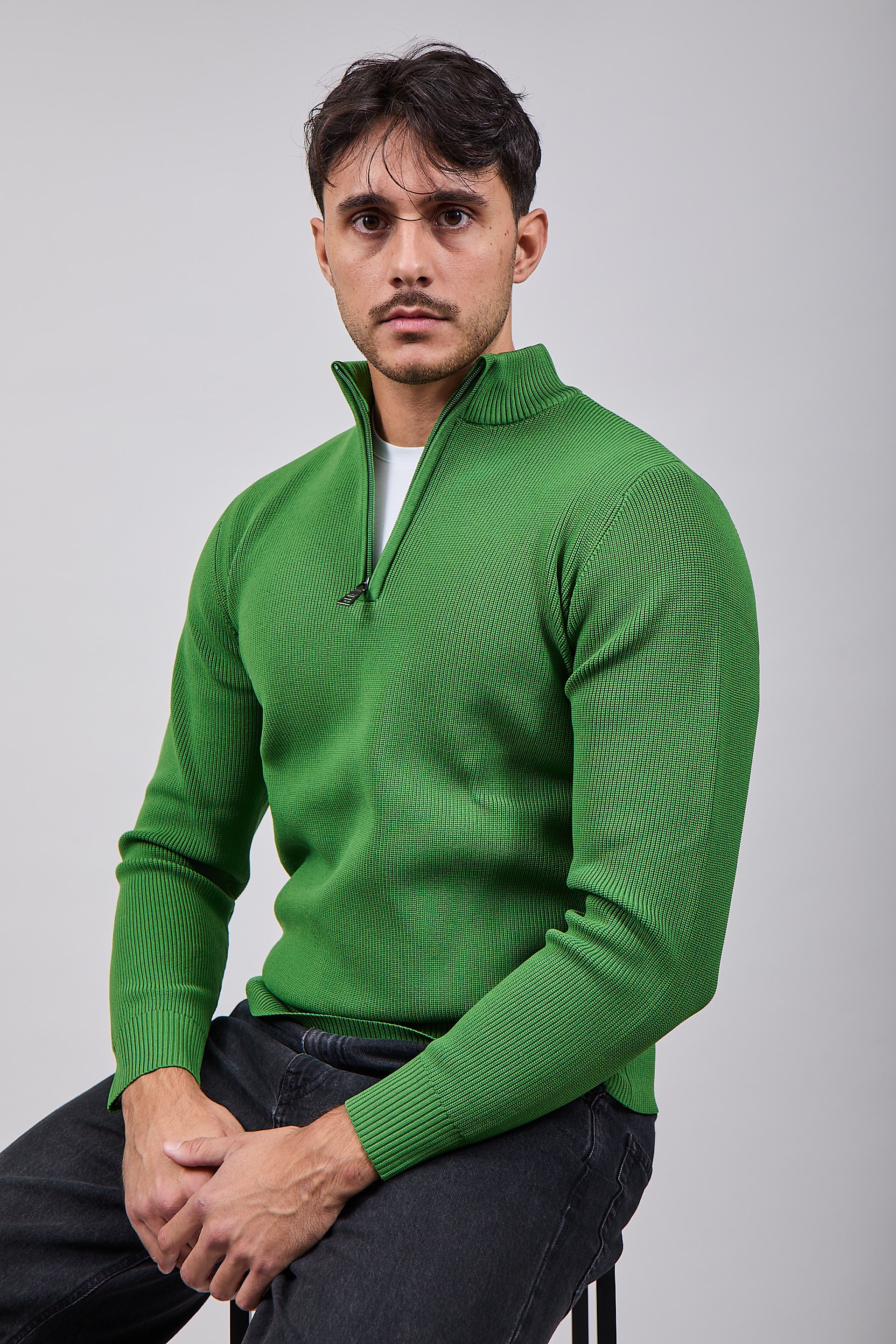 Lupetto Over-d Zip Oliva M90 (12311491608916)