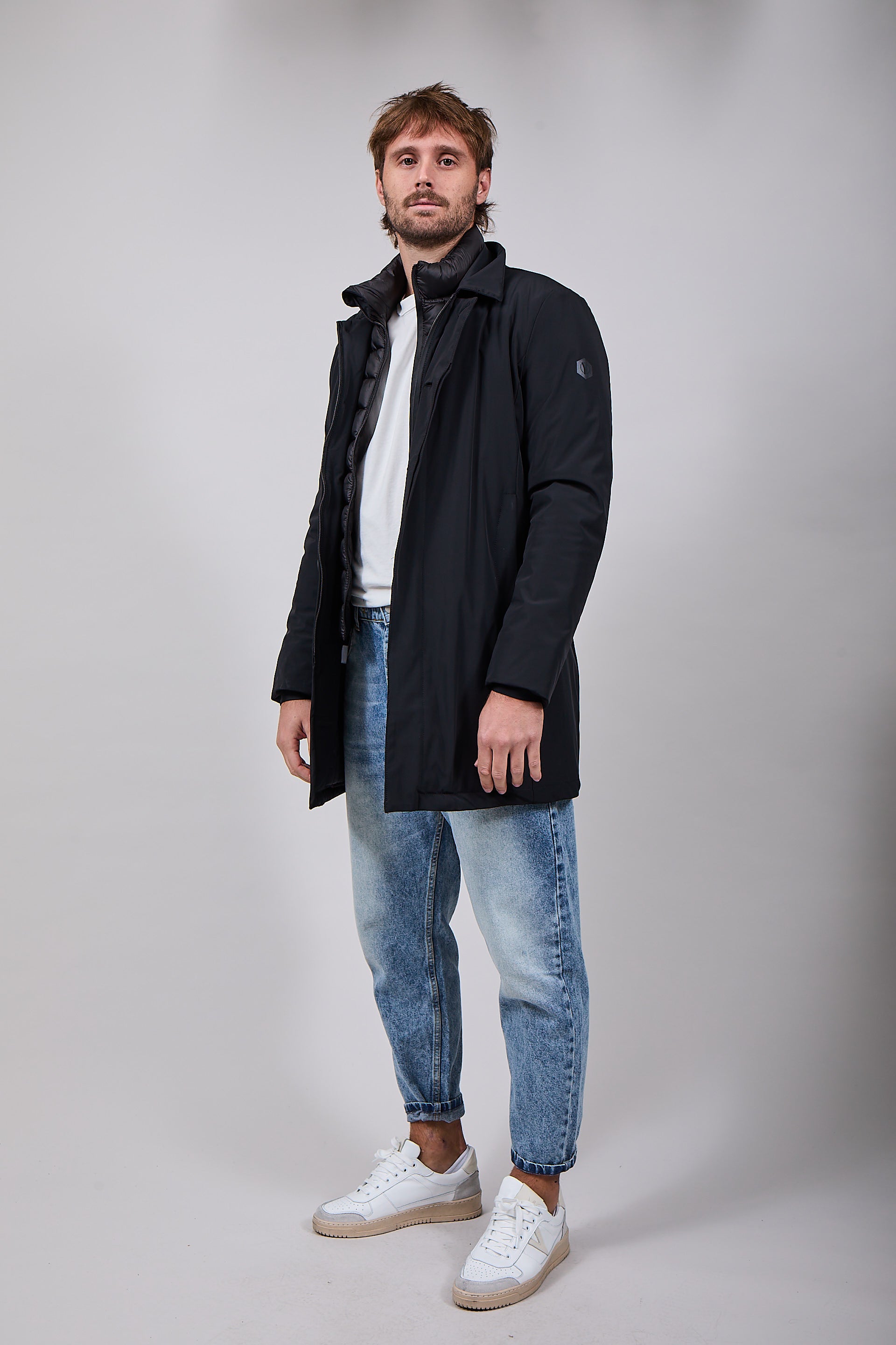 Trench Over-D J06 Nero (12311345561940)