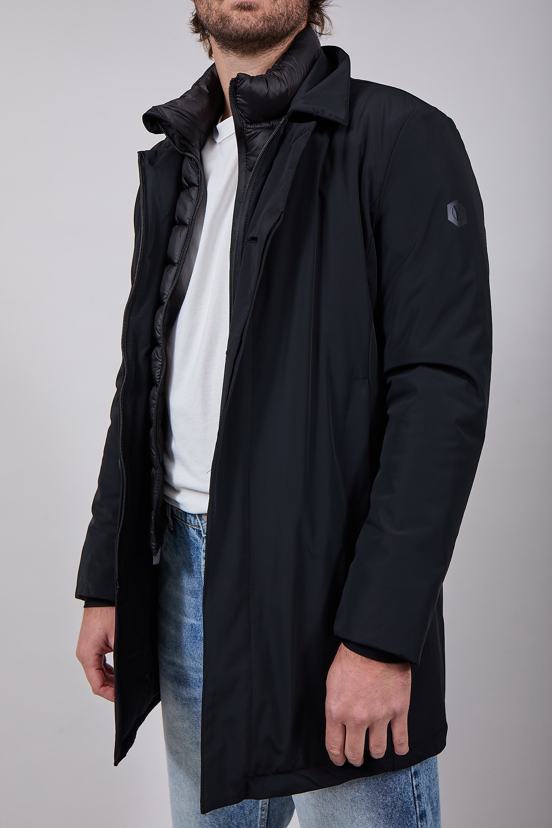 Trench Over-D J06 Nero (12311345561940)