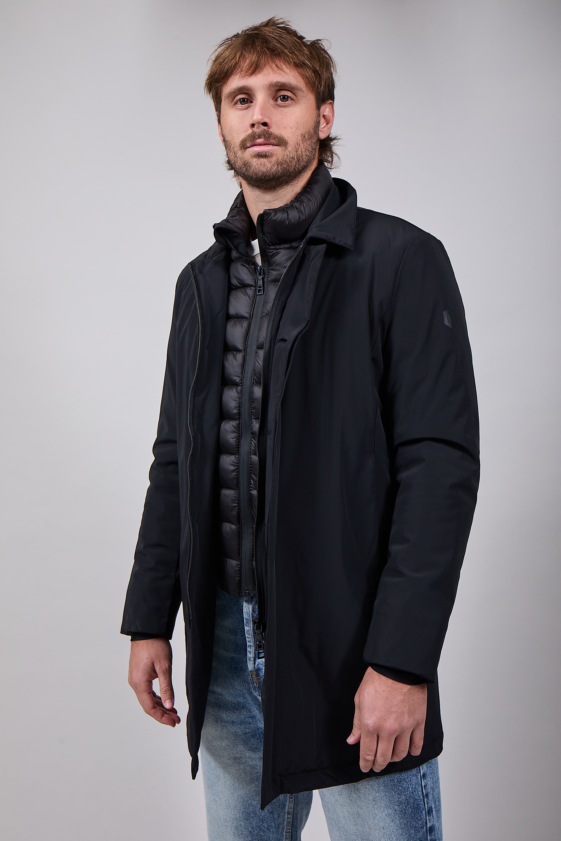 Trench Over-D J06 Nero (12311345561940)