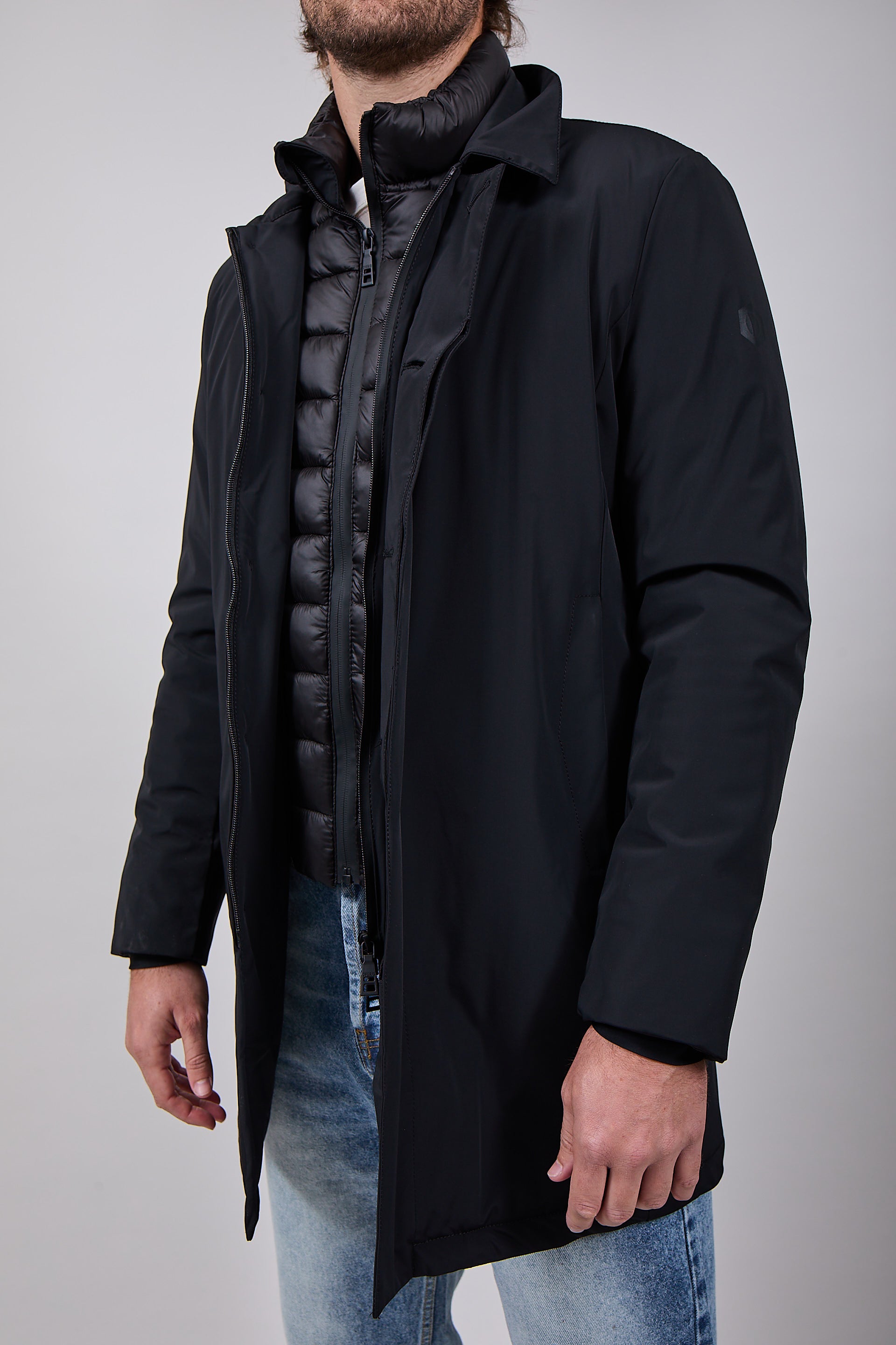 Trench Over-D J06 Nero (12311345561940)
