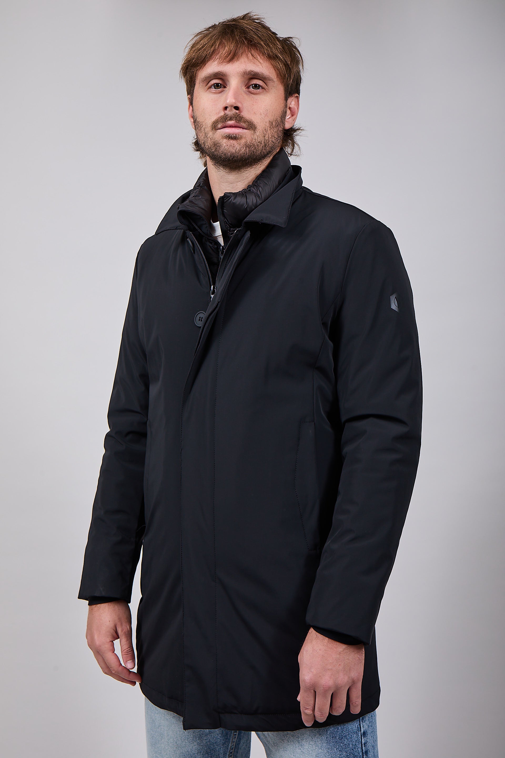 Trench Over-D J06 Nero (12311345561940)