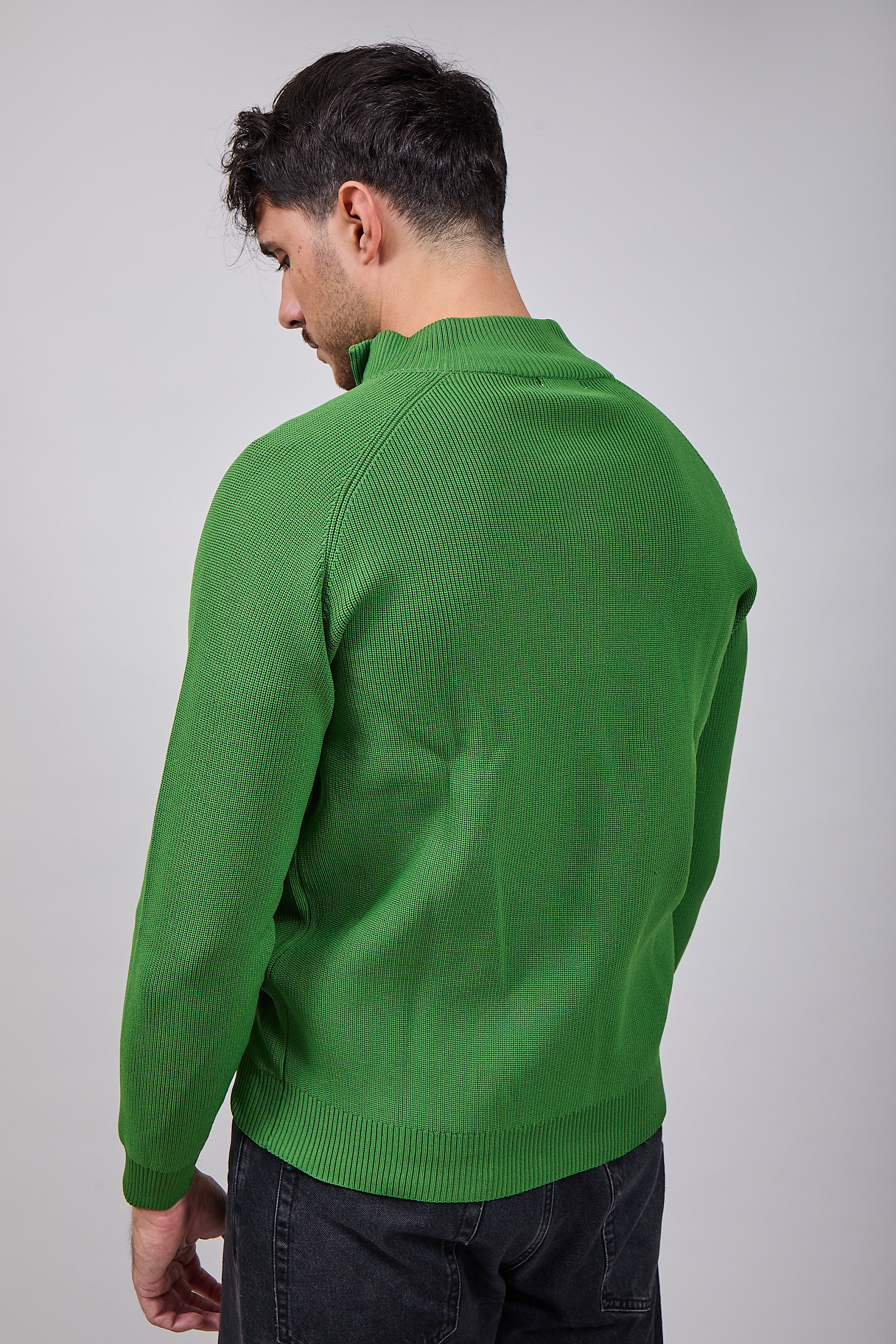 Cardigan Over-d Costa Inglese Oliva M88 (12311486366036)