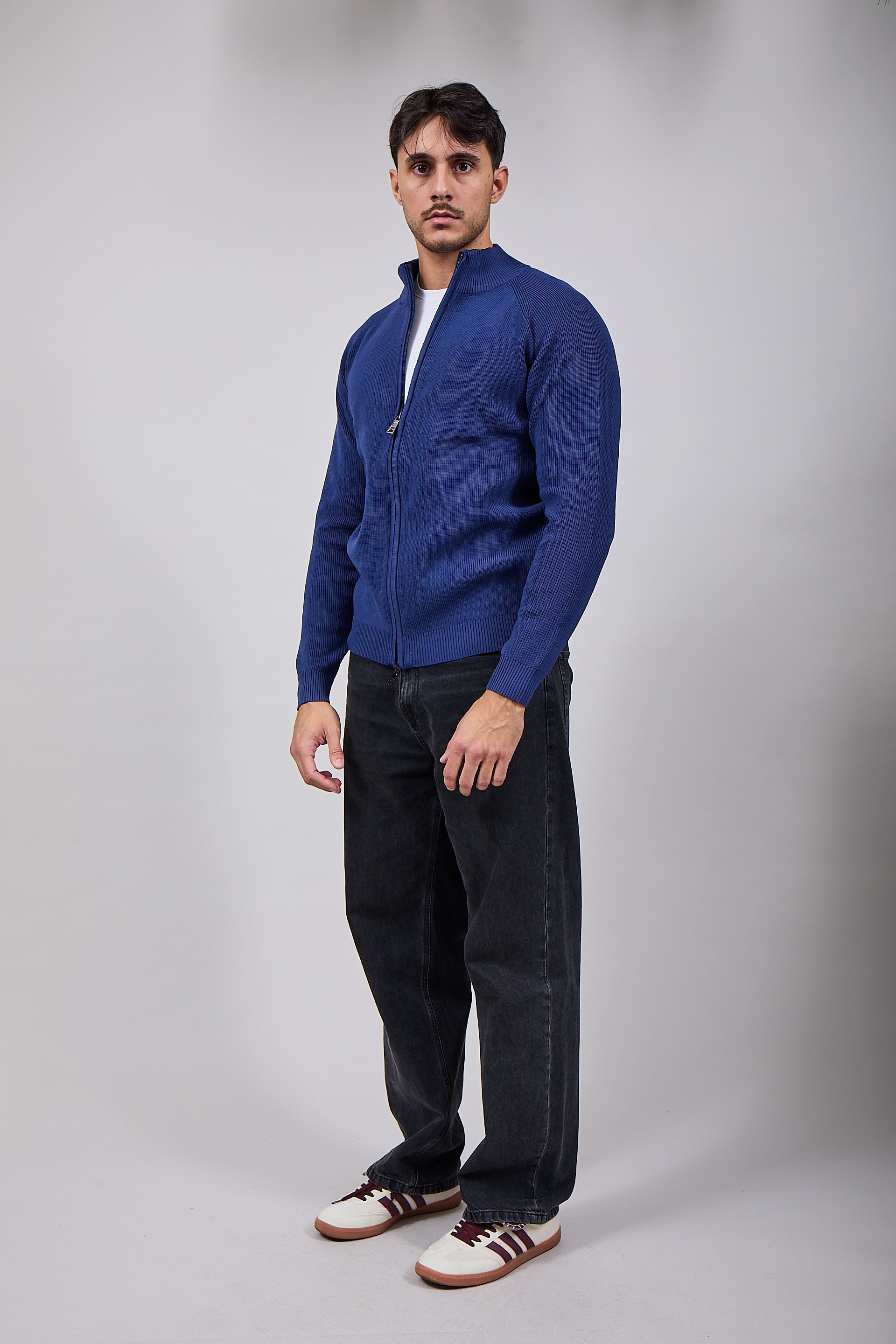 Cardigan Over-d Costa Inglese Blu M88 (12311487021396)