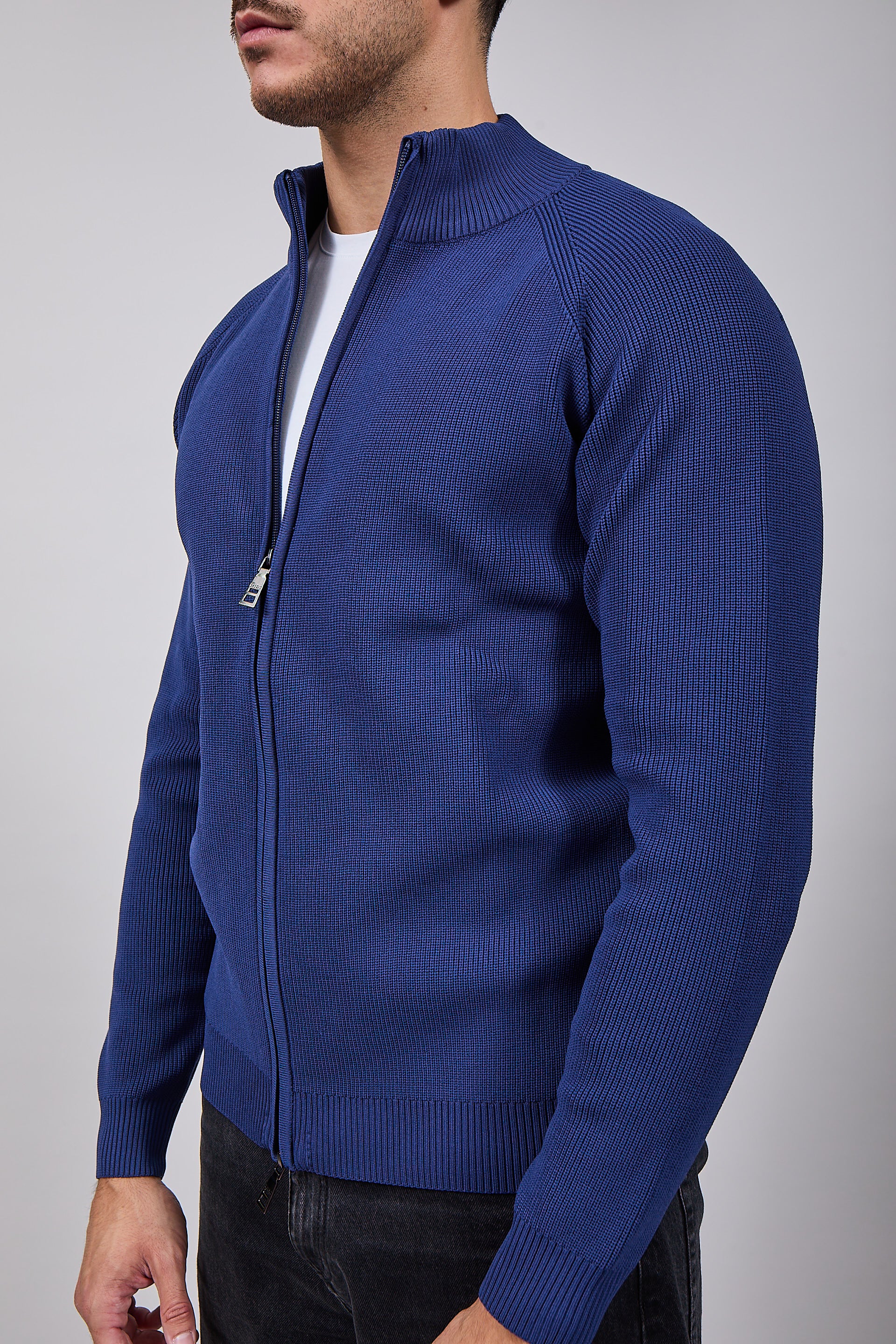 Cardigan Over-d Costa Inglese Blu M88 (12311487021396)