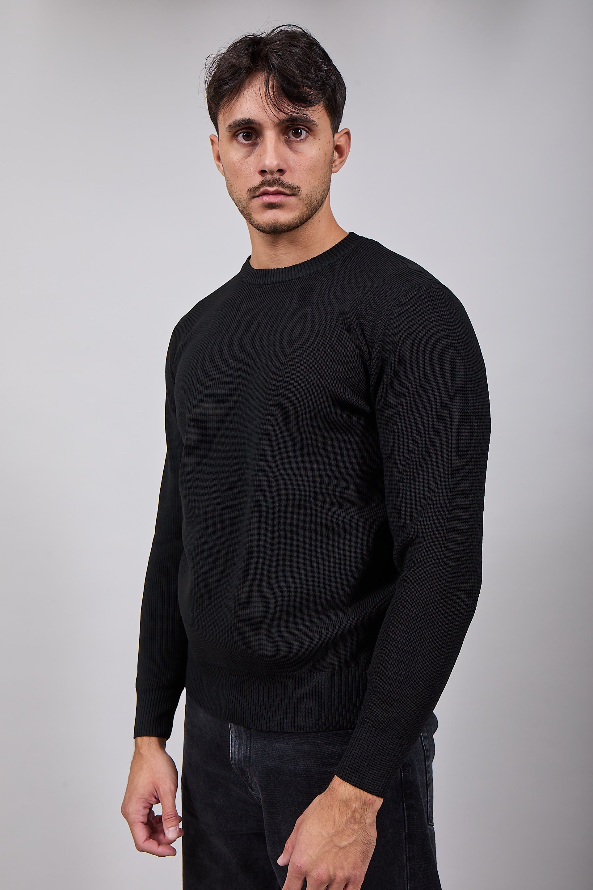 Girocollo Over-d Costa Inglese Nero M87 (12311499964756)
