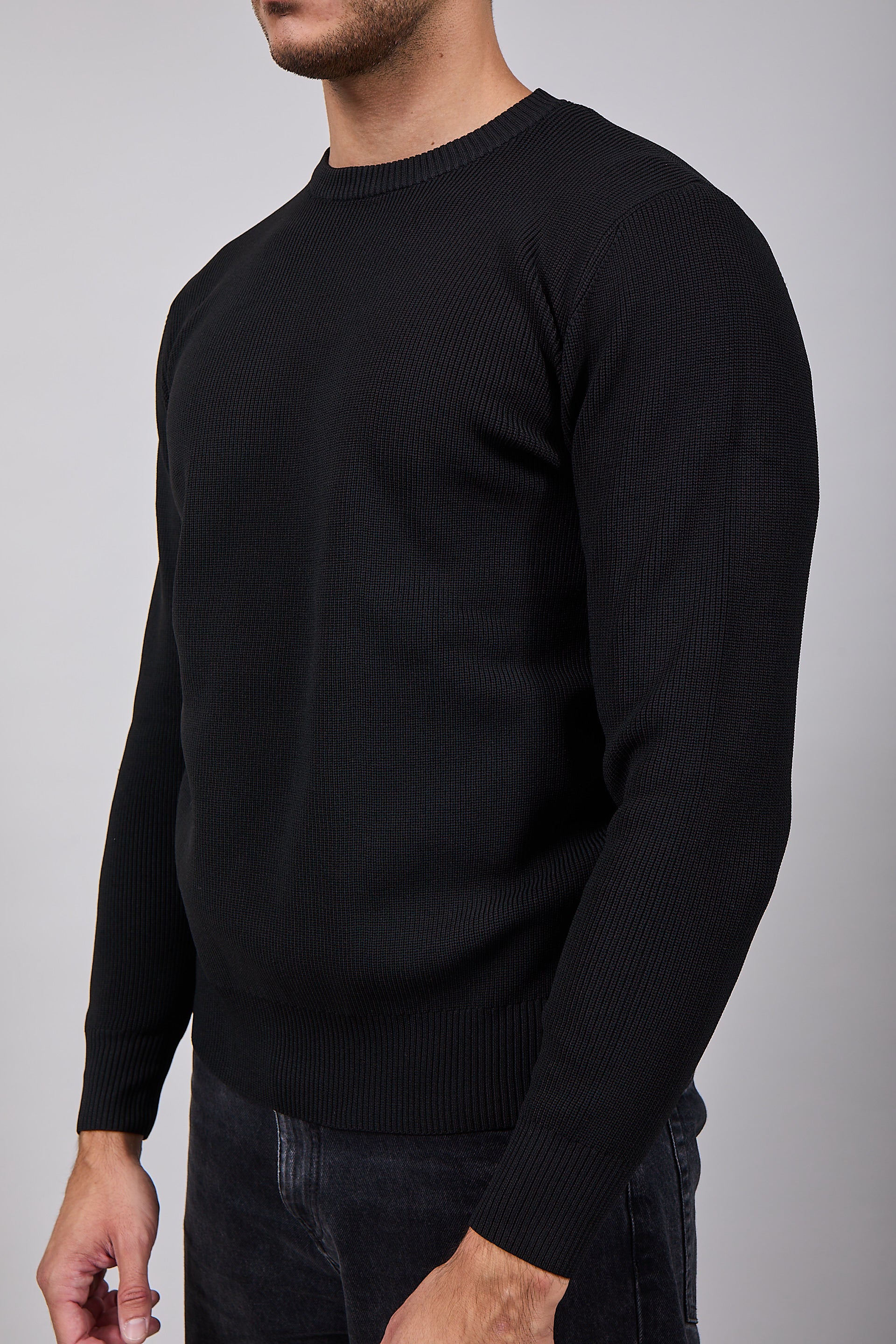 Girocollo Over-d Costa Inglese Nero M87 (12311499964756)