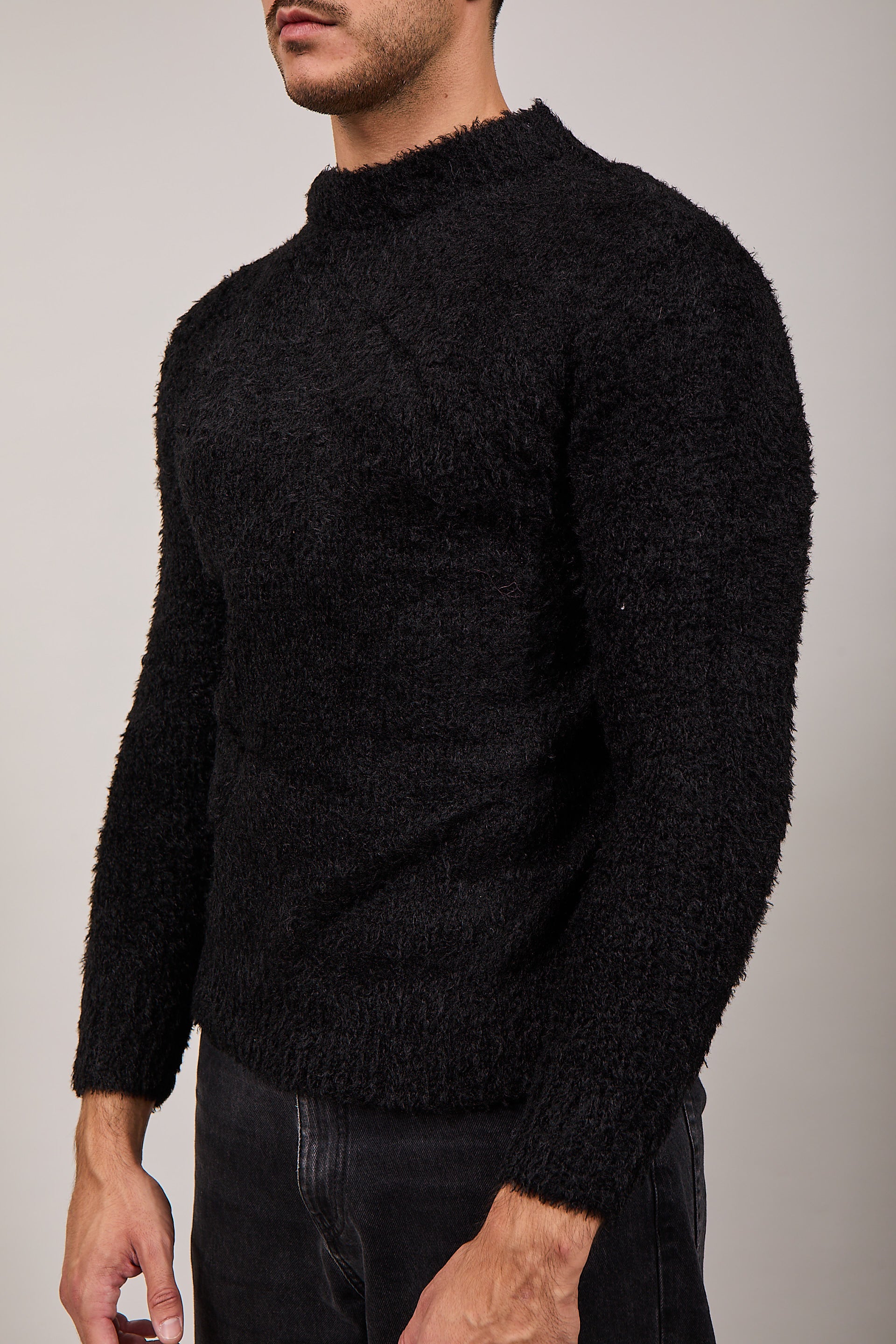 Maglione Over-d Nero M77 (12319093162324)