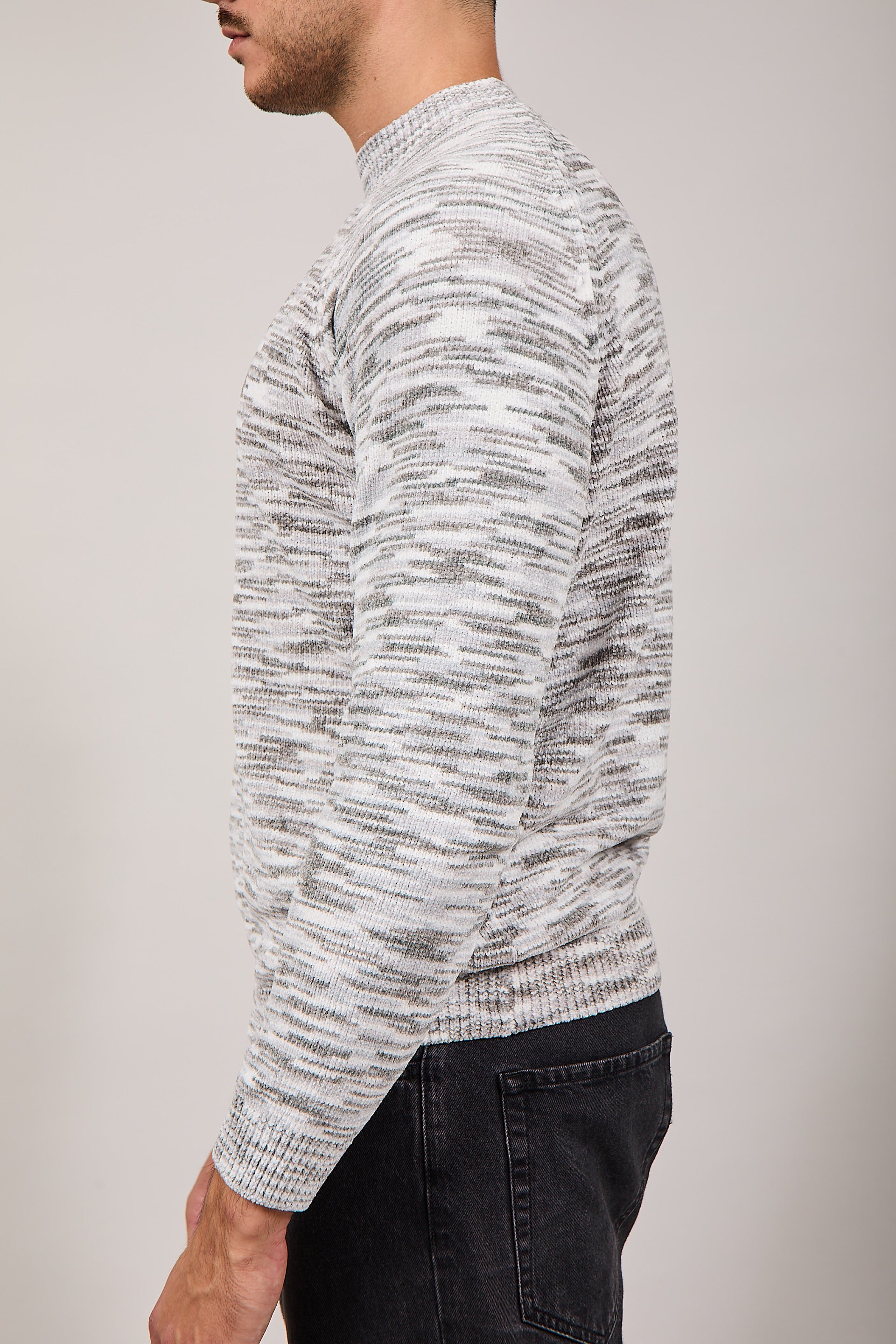 Maglione Over-d Ciniglia Grigio M67 (12319145525588)