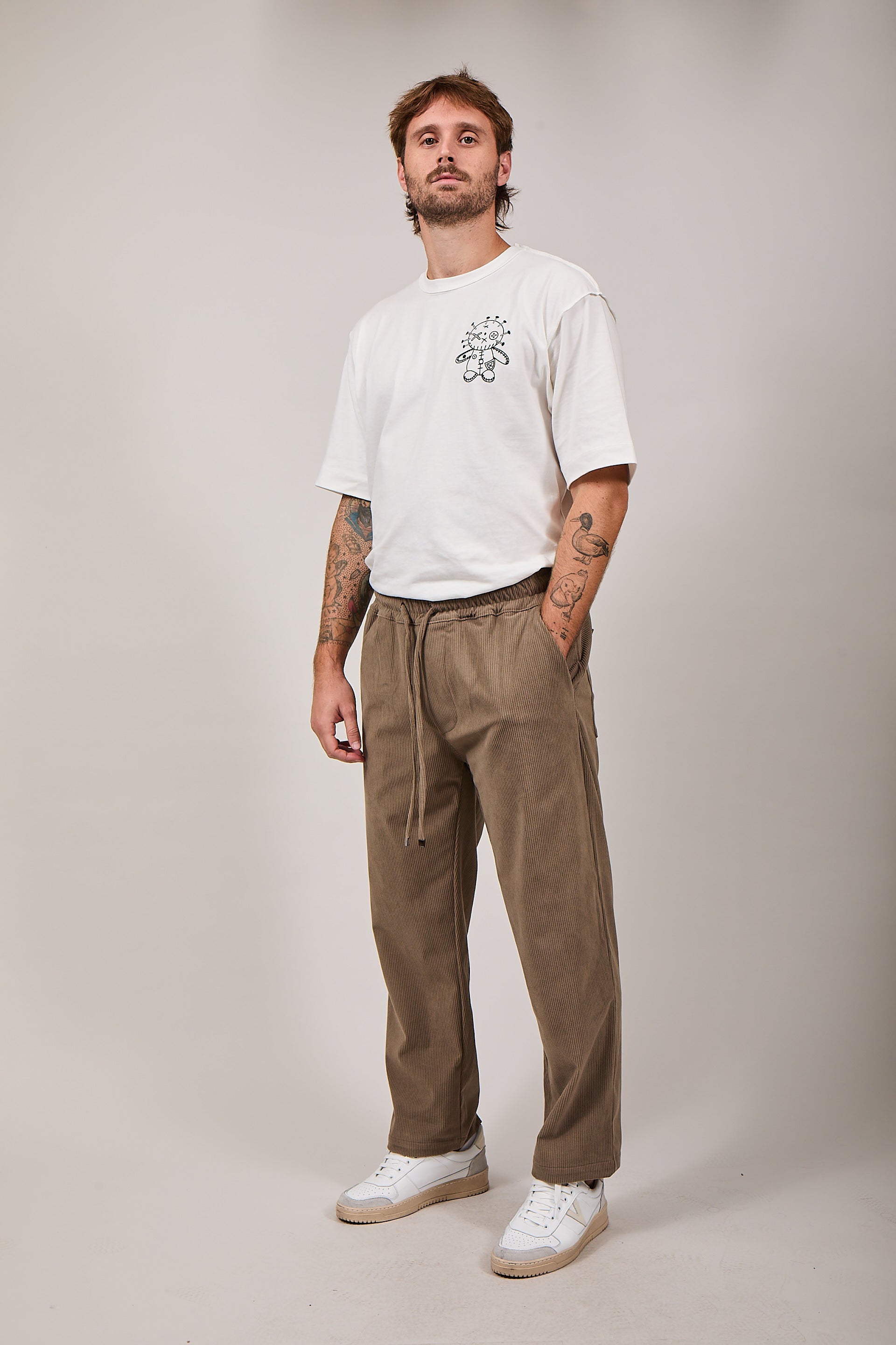 Pantalaccio Why Not Velvet Militare PL75 (12318740513108)