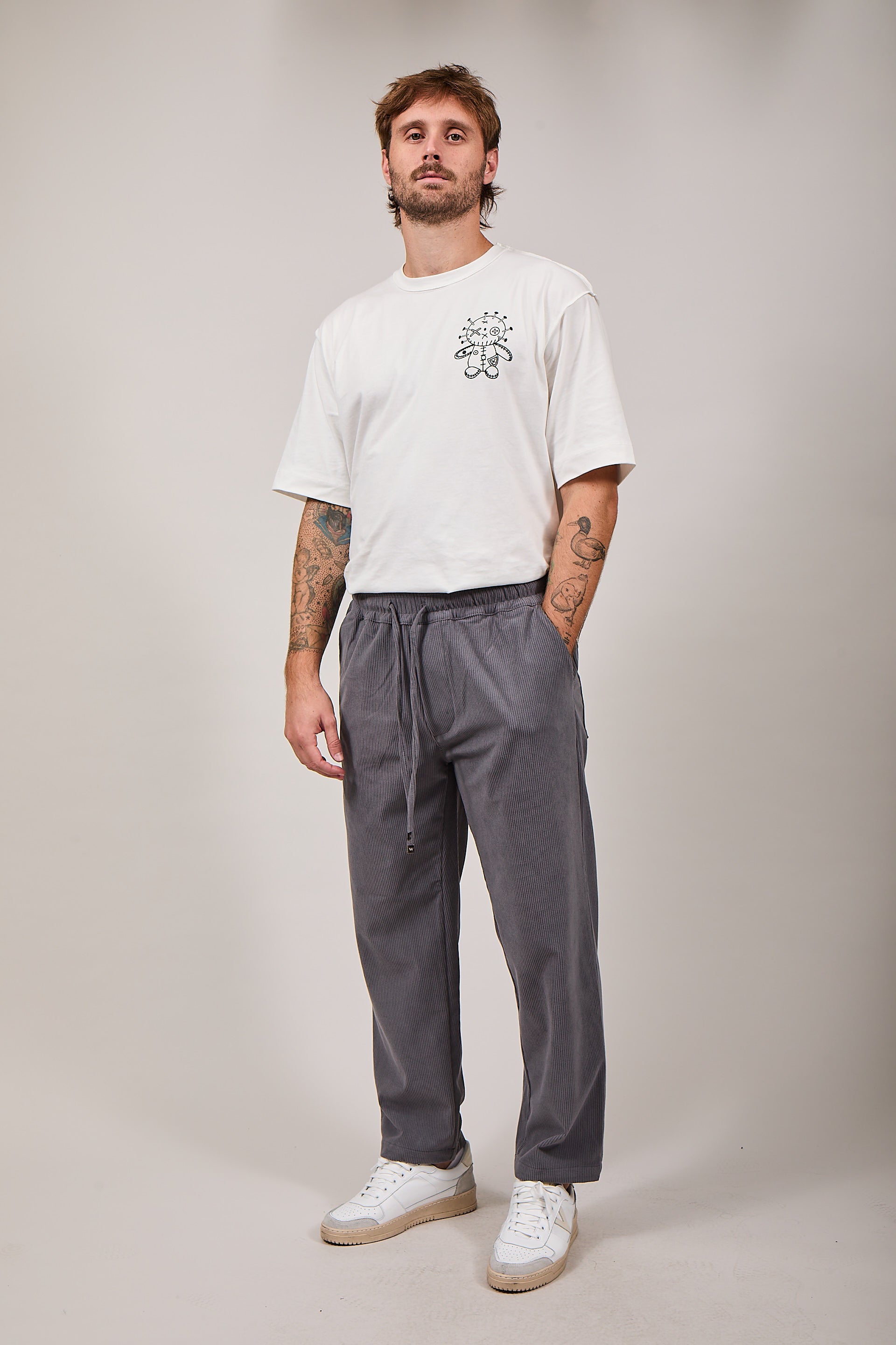 Pantalaccio Why Not Velvet Grigio PL75 (12318741725524)