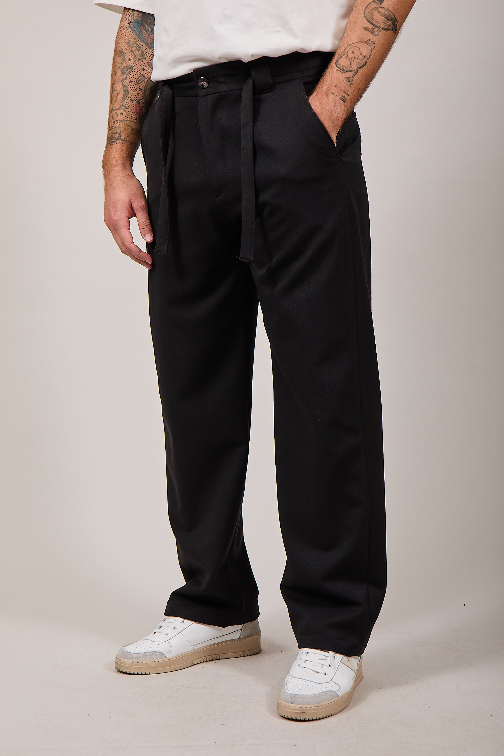 Pantalone Berna Palazzo Nero 129 (12300571902292)