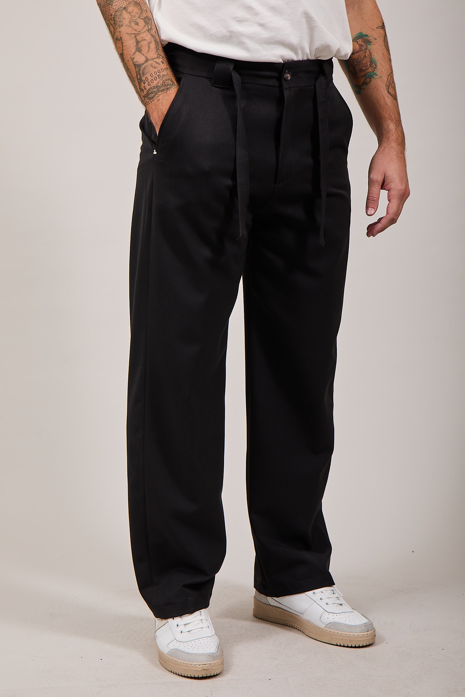 Pantalone Berna Palazzo Nero 129 (12300571902292)