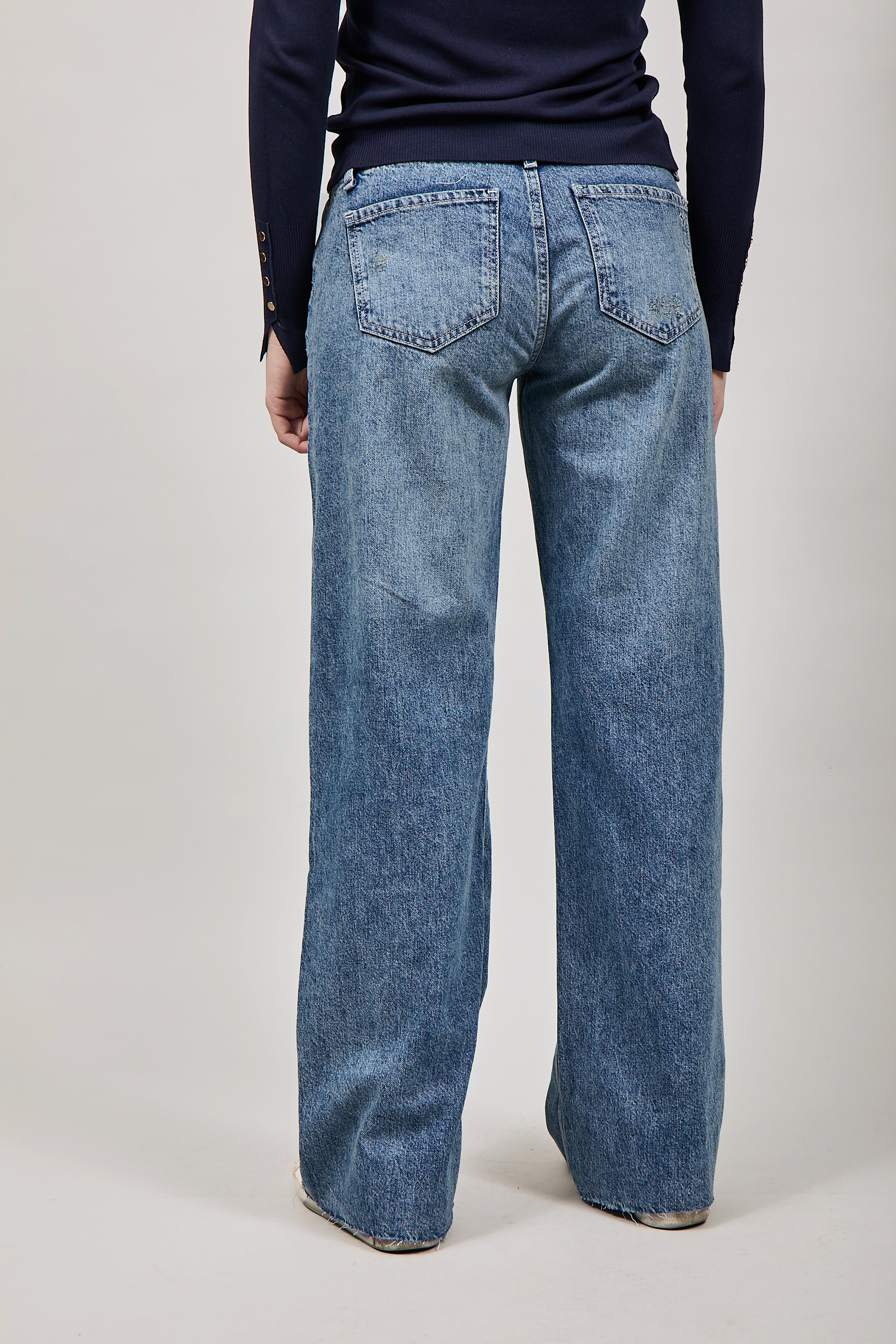 Jeans Pont Wide Straight Leg G046