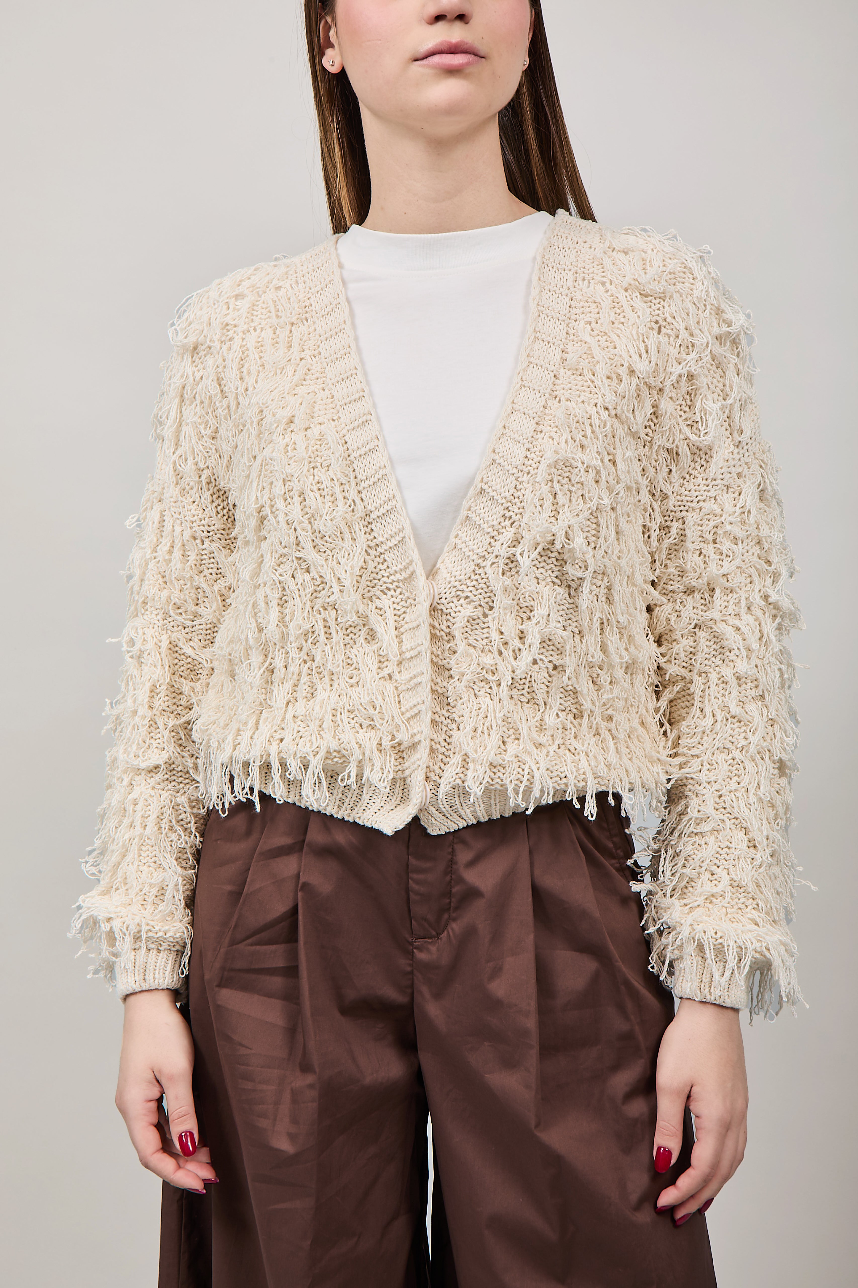 Cardigan Haveone Frangia Calce