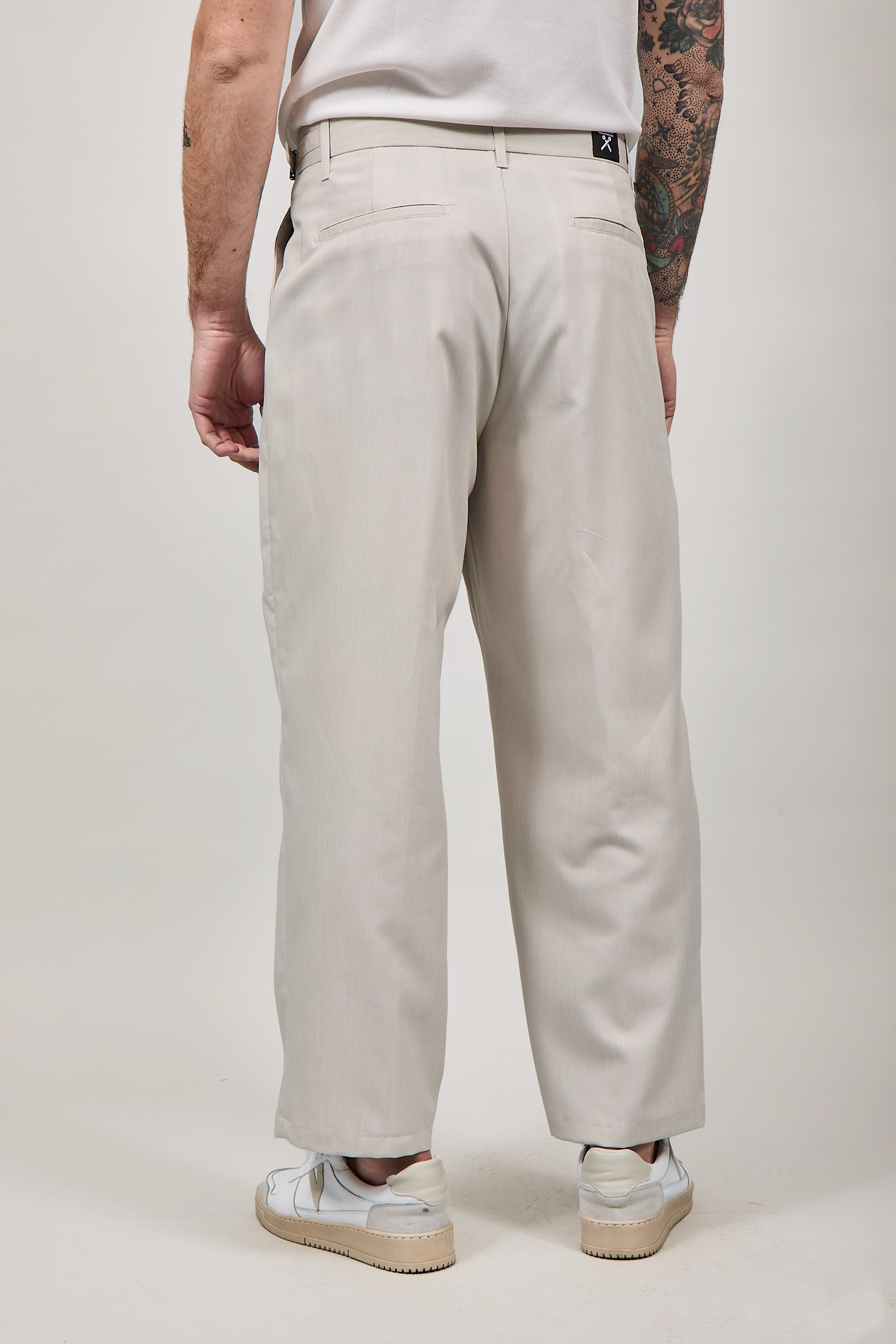 Pantalone Berna fibbie 364 Sabbia
