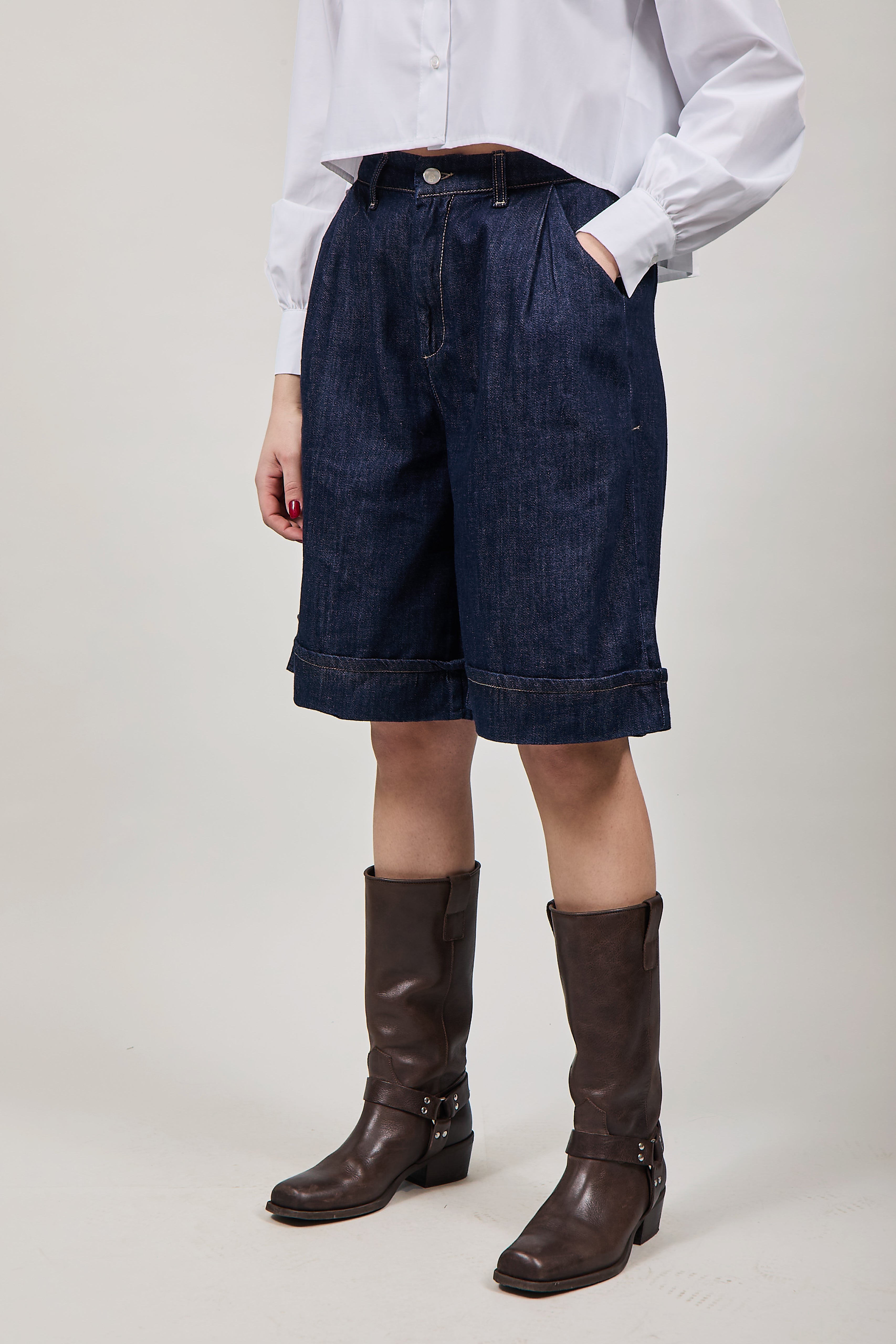 Bermuda Lokita Denim scuro