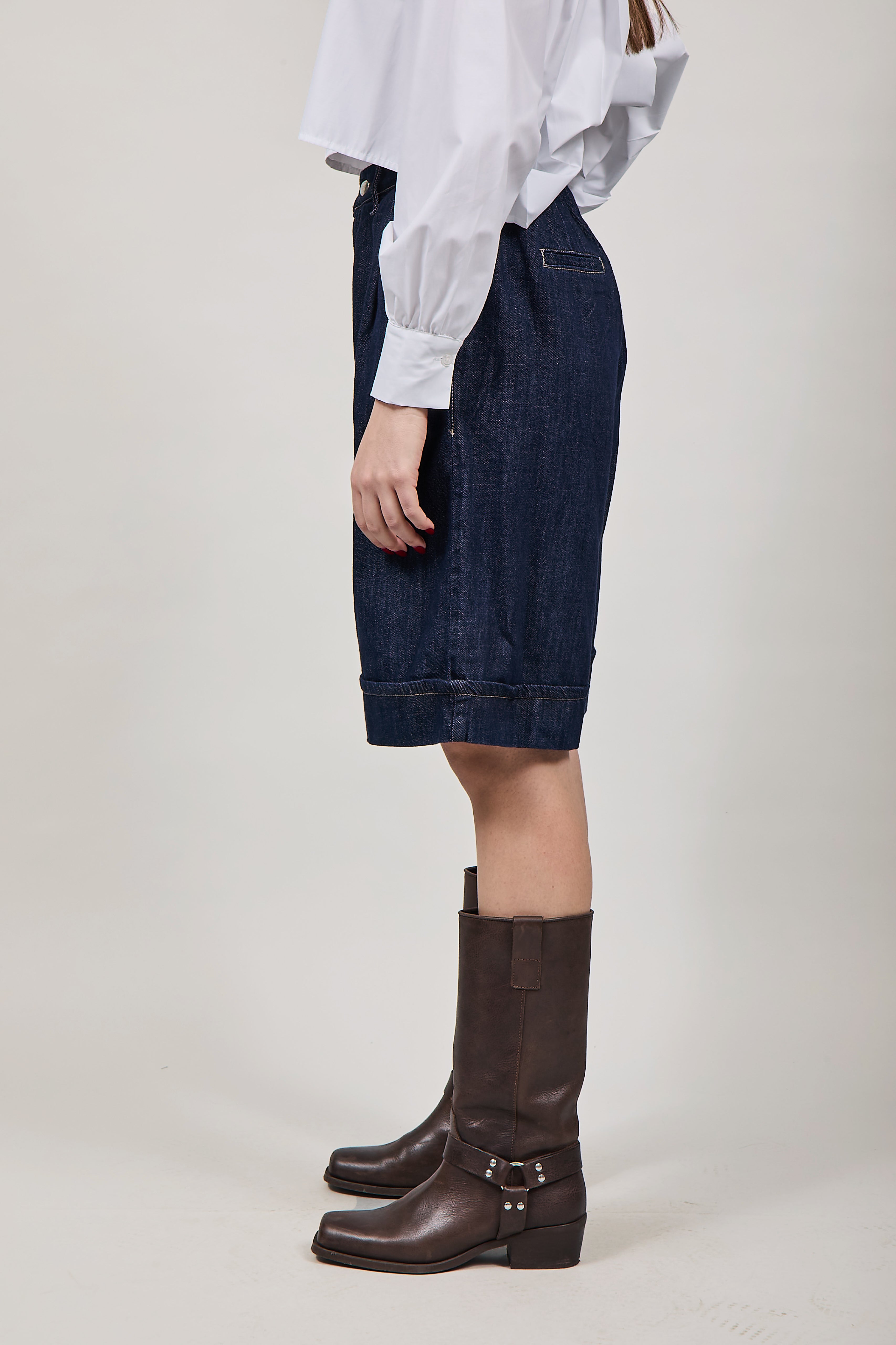 Bermuda Lokita Denim scuro