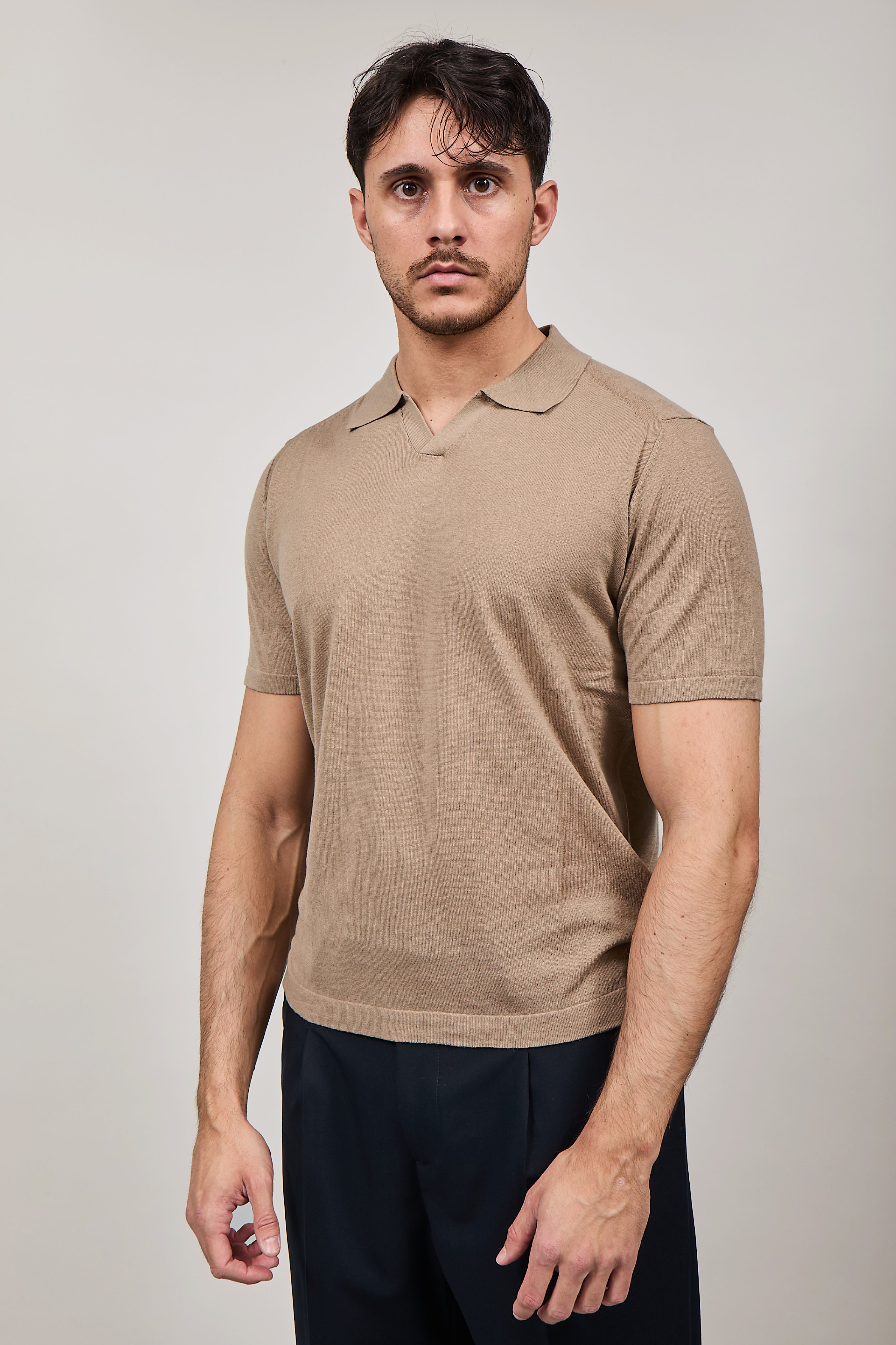 Polo Berna Derby Nocciola