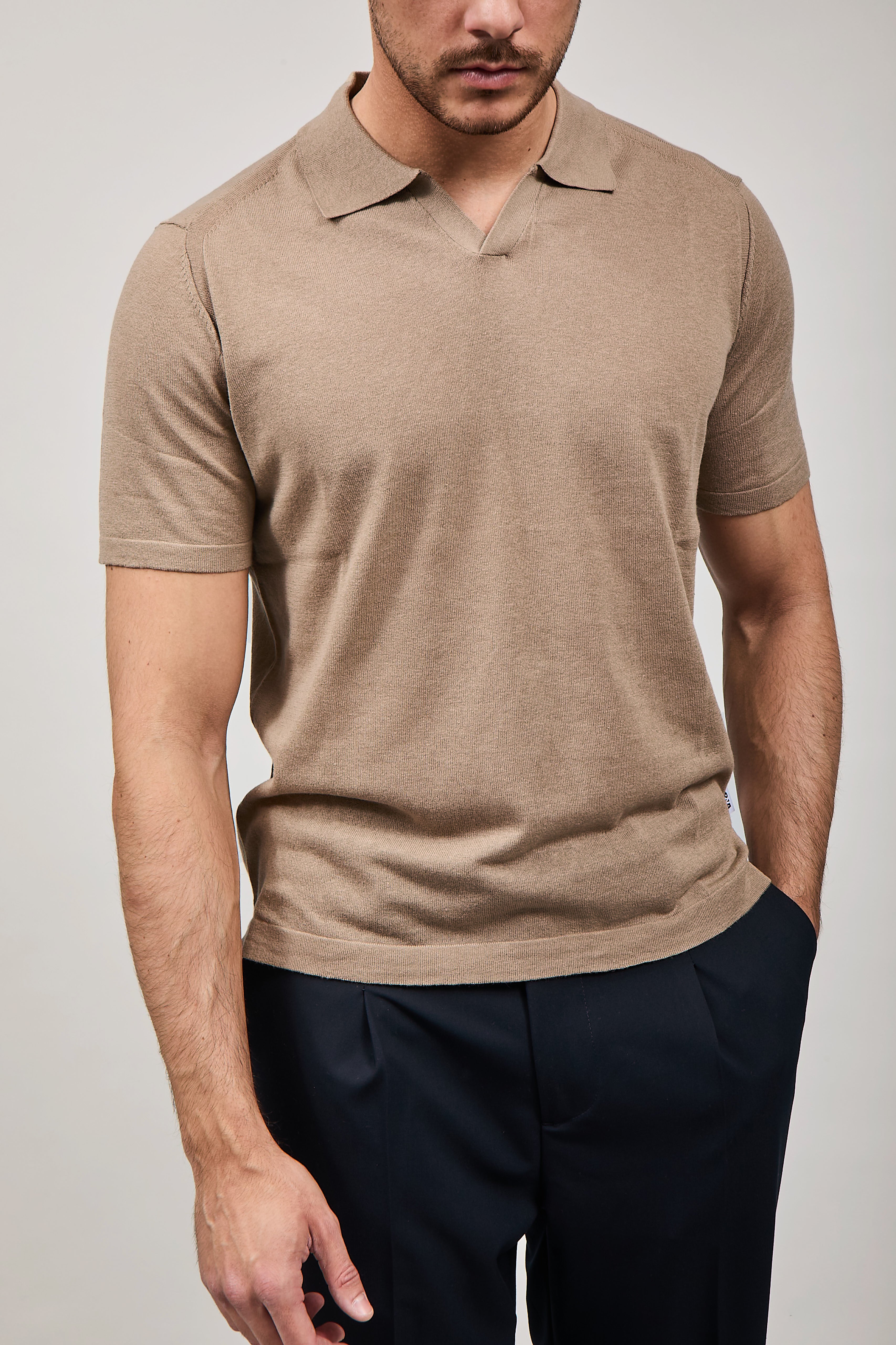 Polo Berna Derby Nocciola