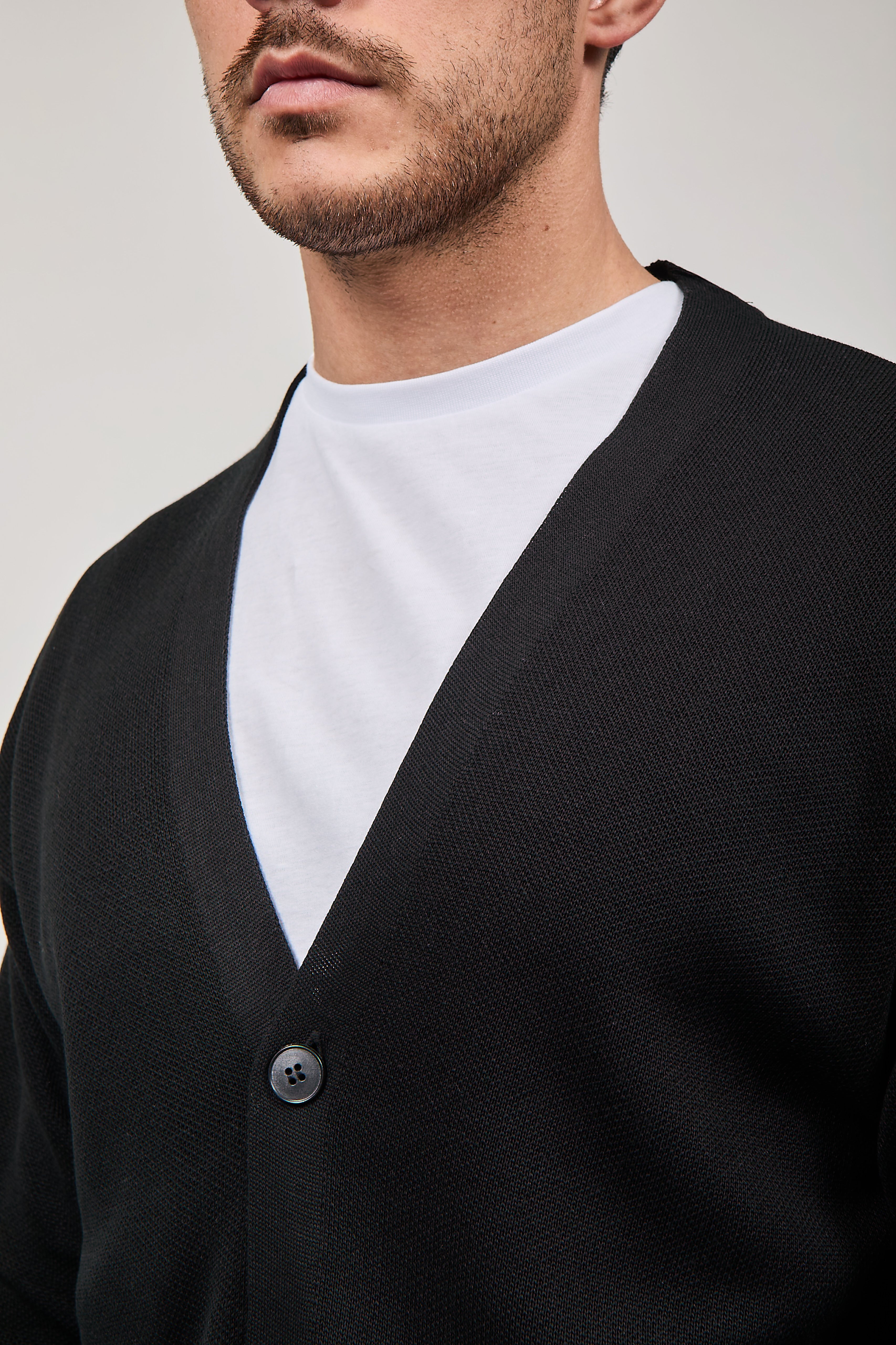 Cardigan Crop Why Not Brand Kim 45 Nero