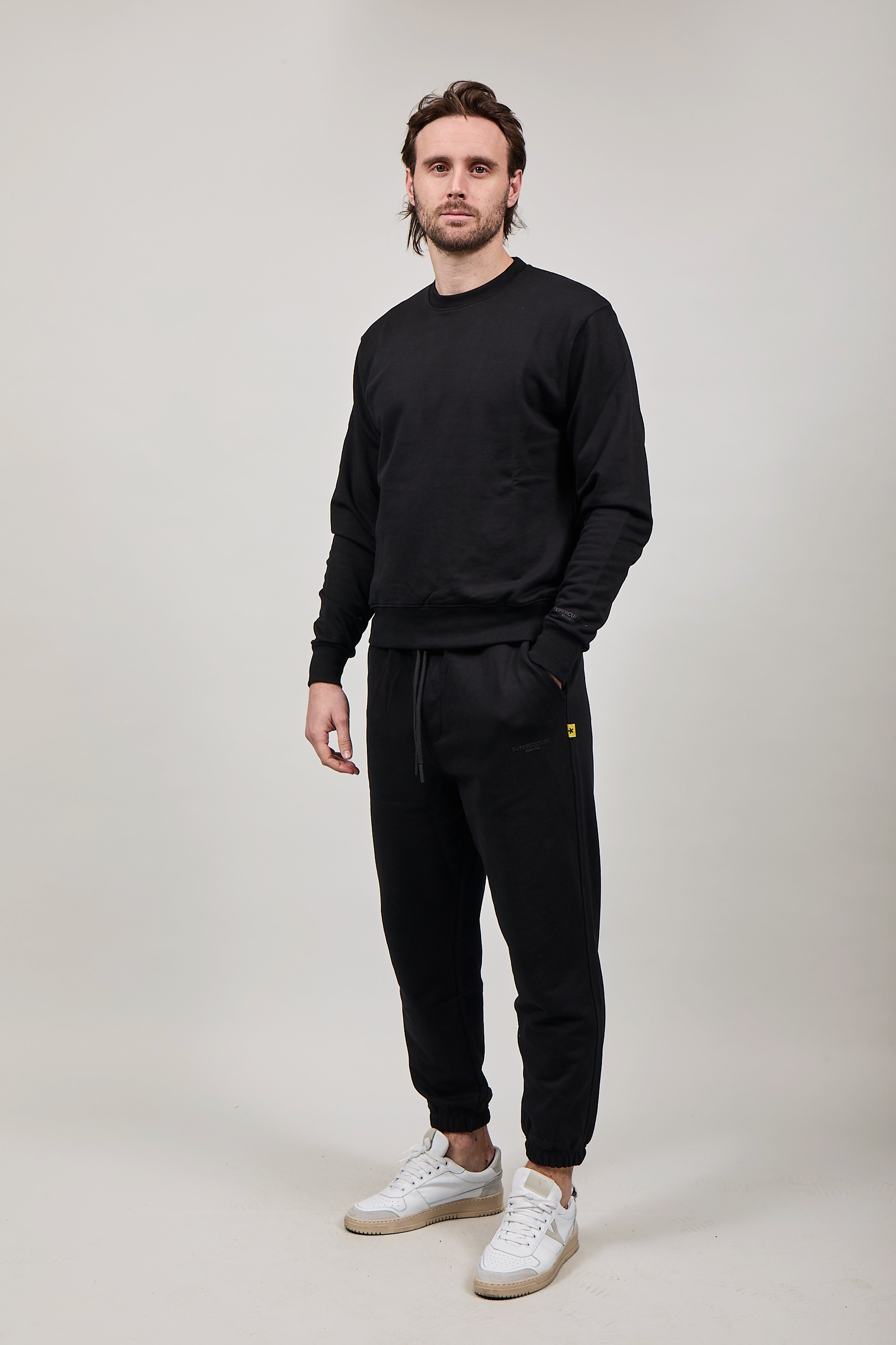 Felpa Superculture Teddy Nera