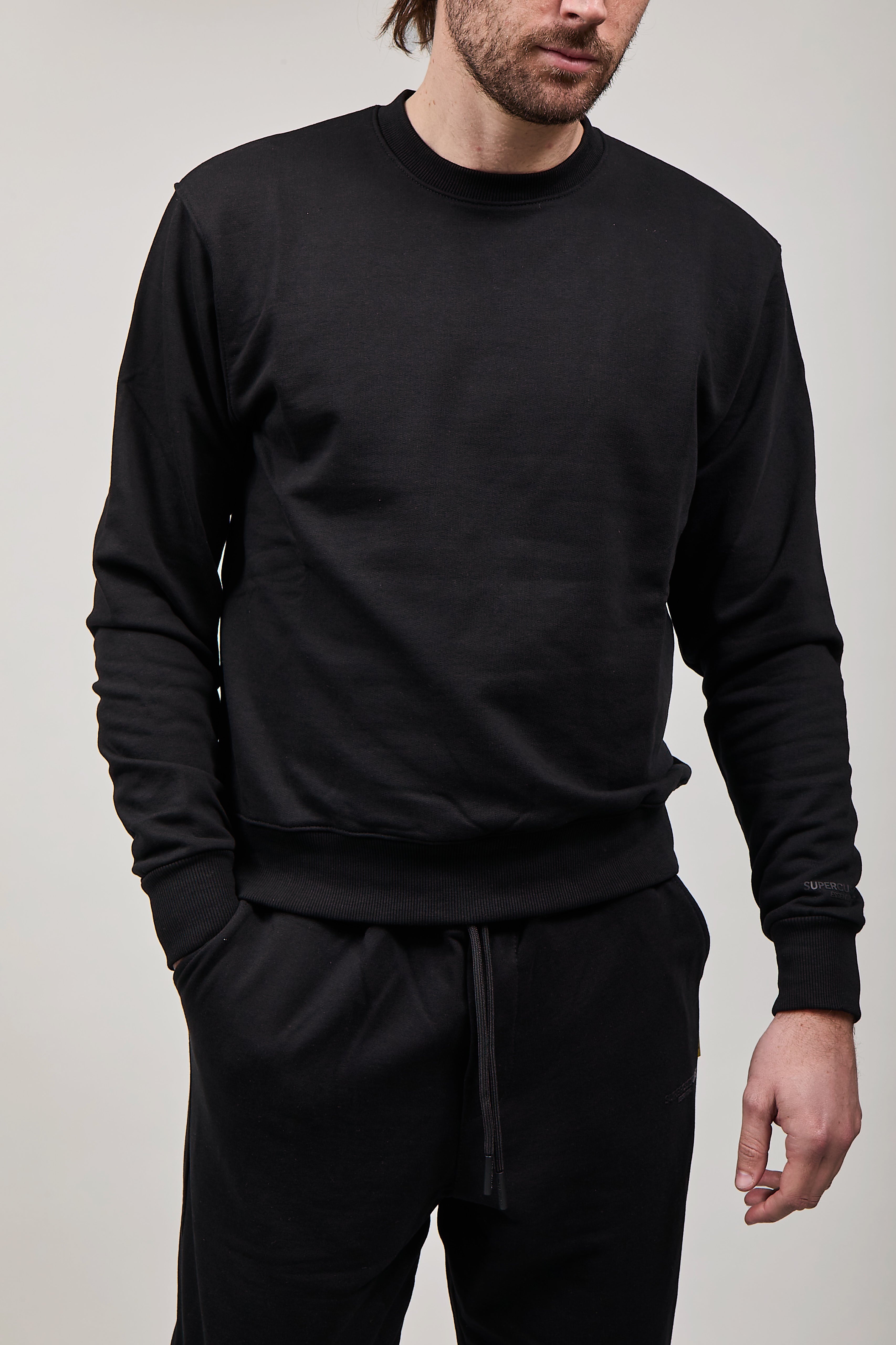 Felpa Superculture Teddy Nera