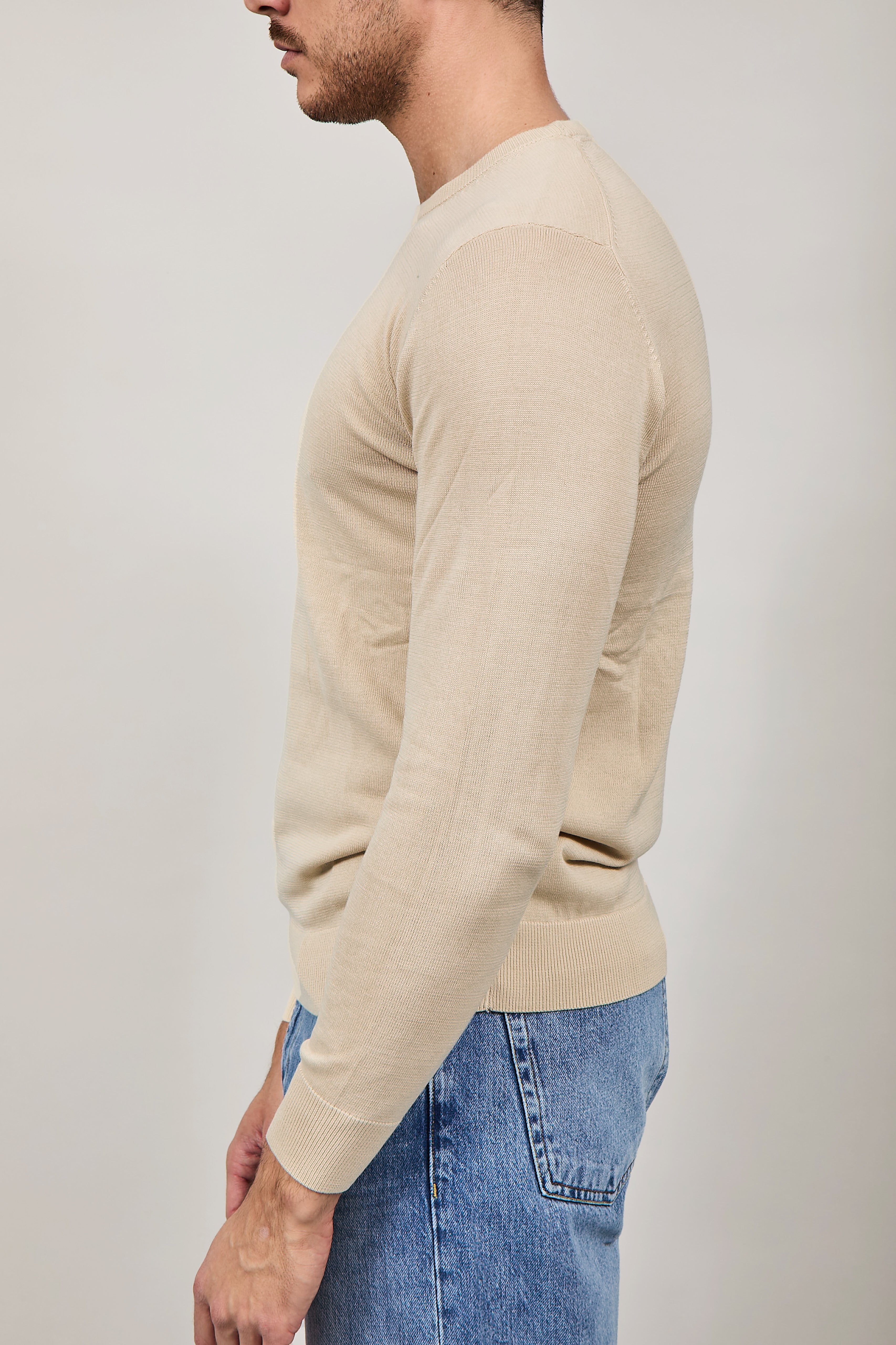 Maglioncino Over-d M01 Beige