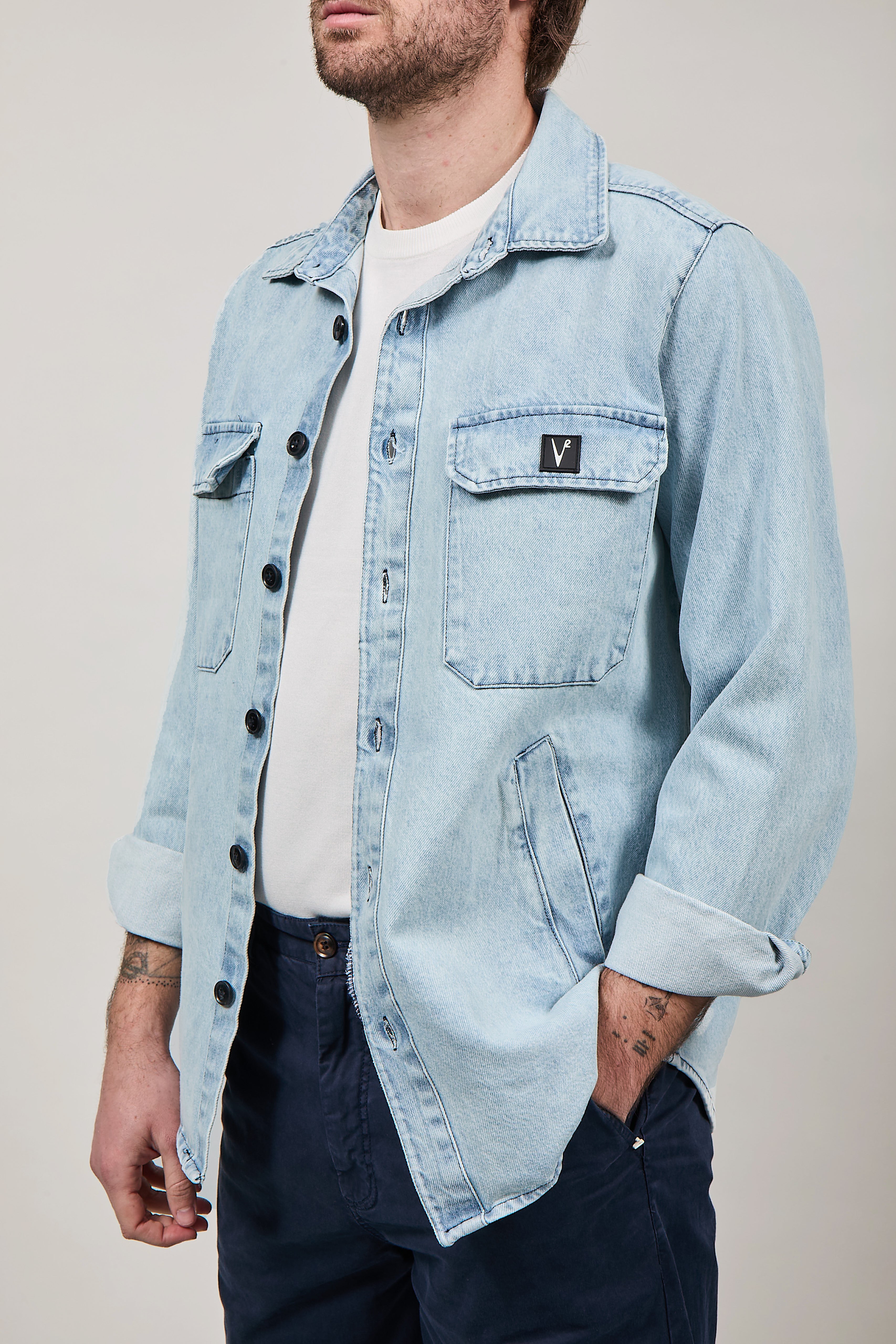 Sahariana V2 Jeans Marmo