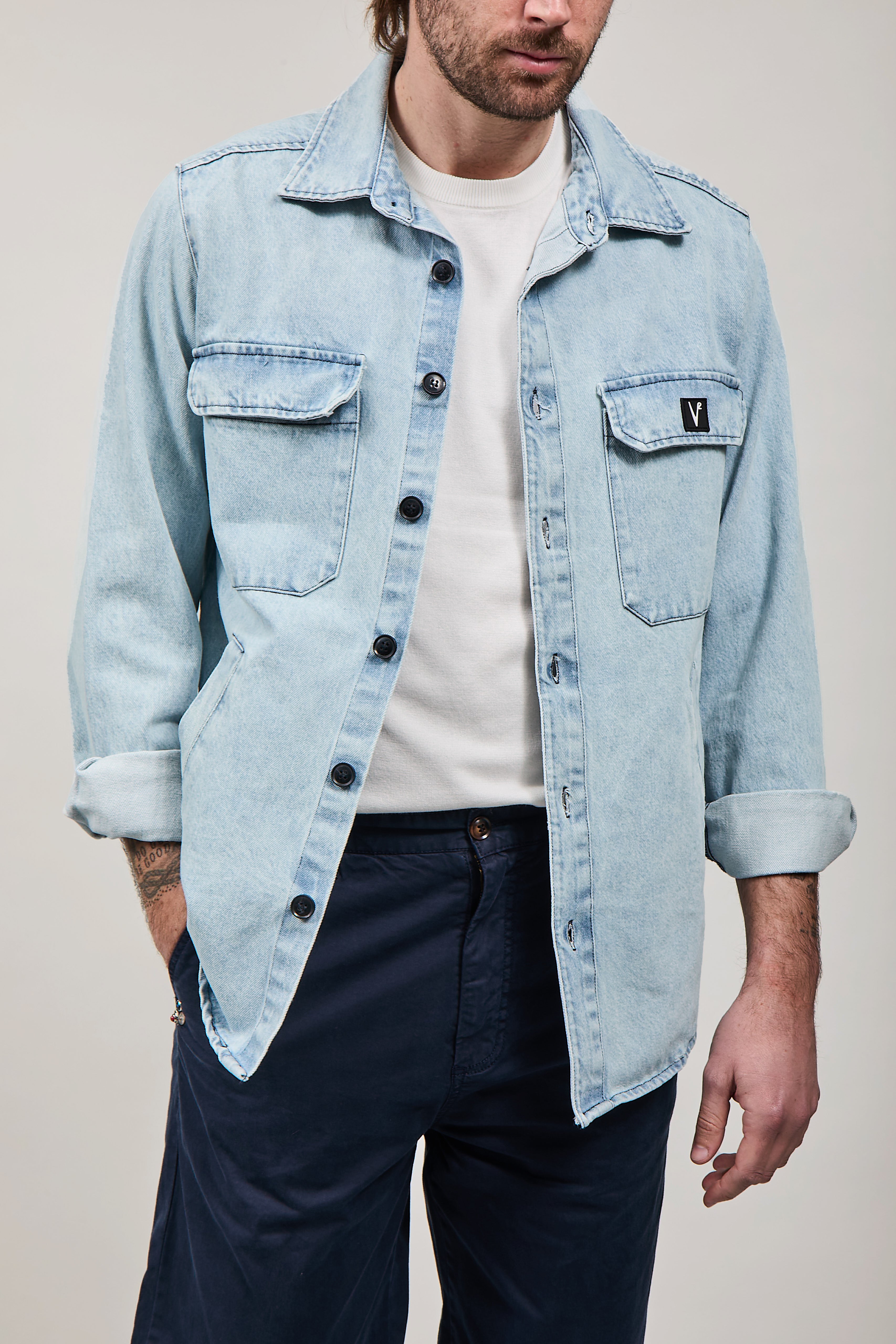 Sahariana V2 Jeans Marmo