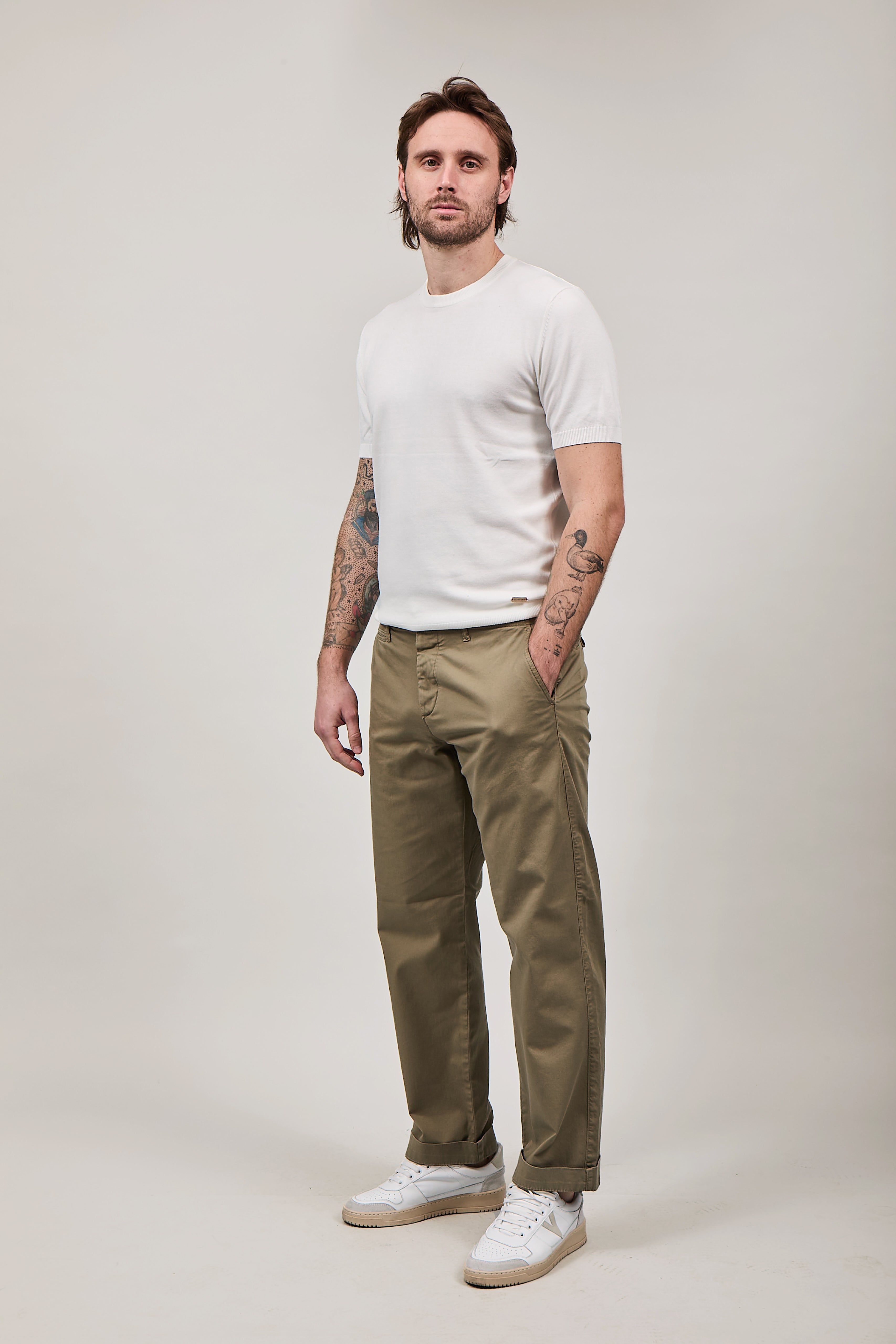 Pantalone Clark Bobby Verde