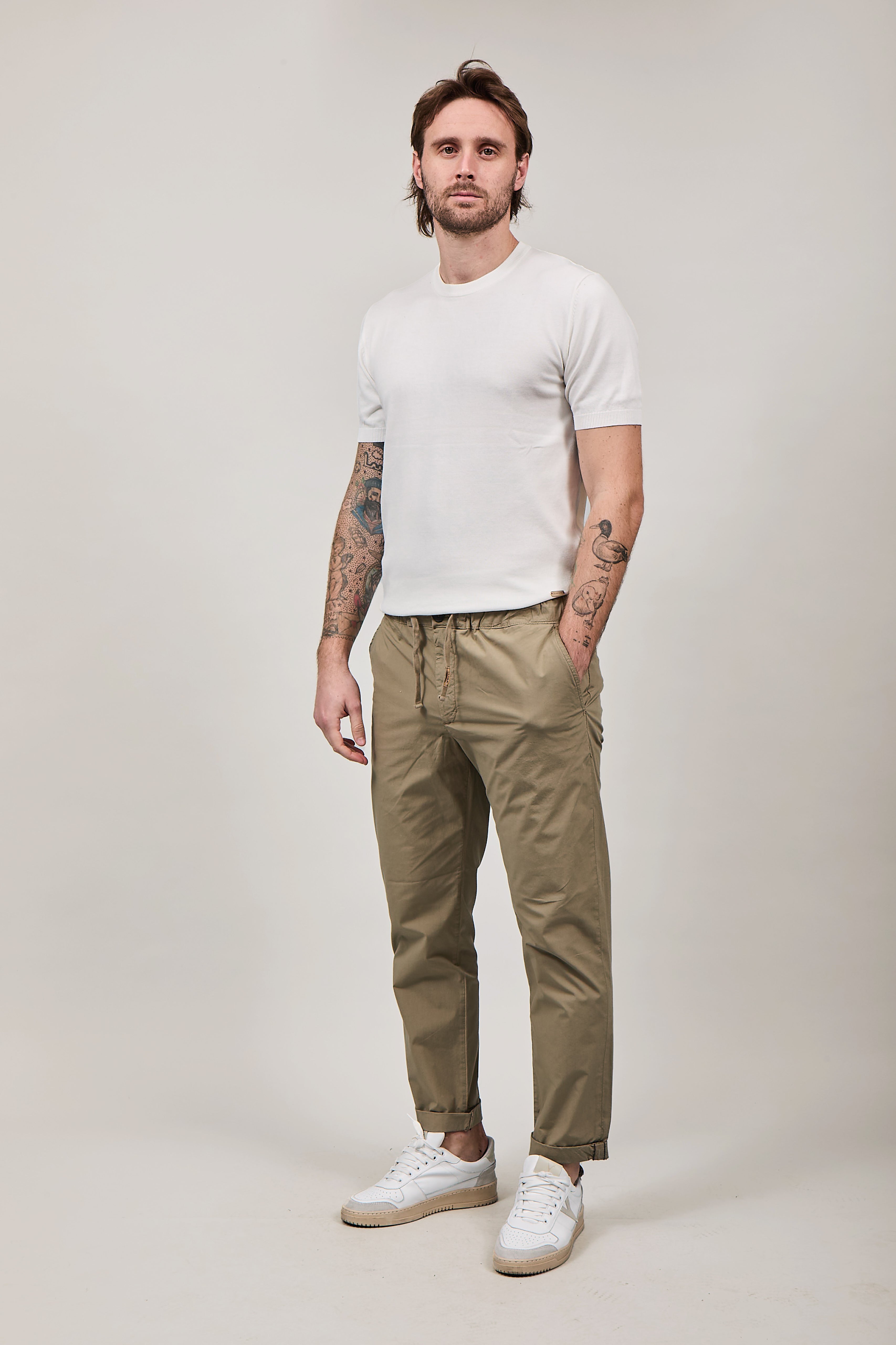 Pantalone Clark Lewis T027 Militare