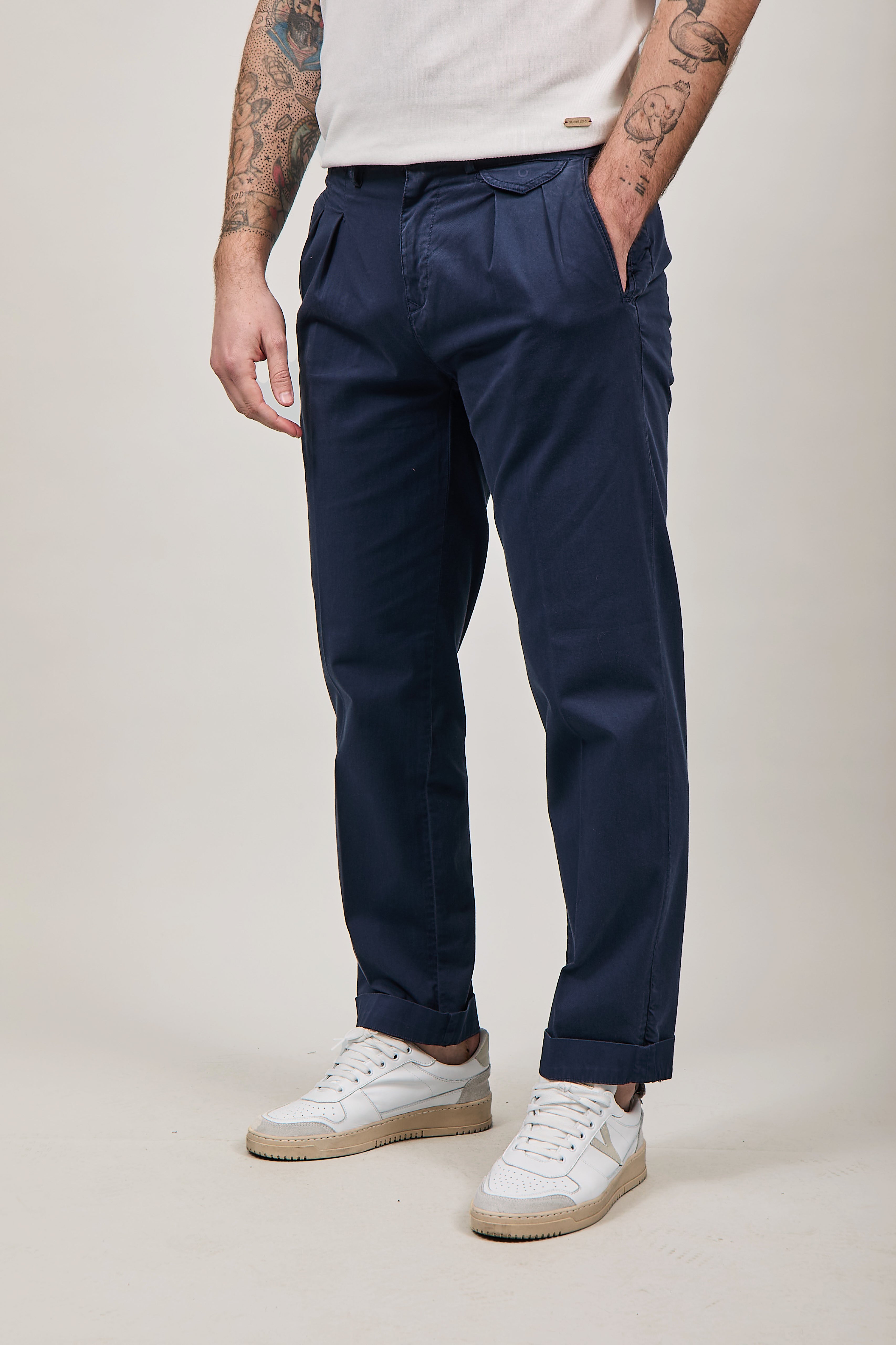 Pantalone Clark Charles Navy