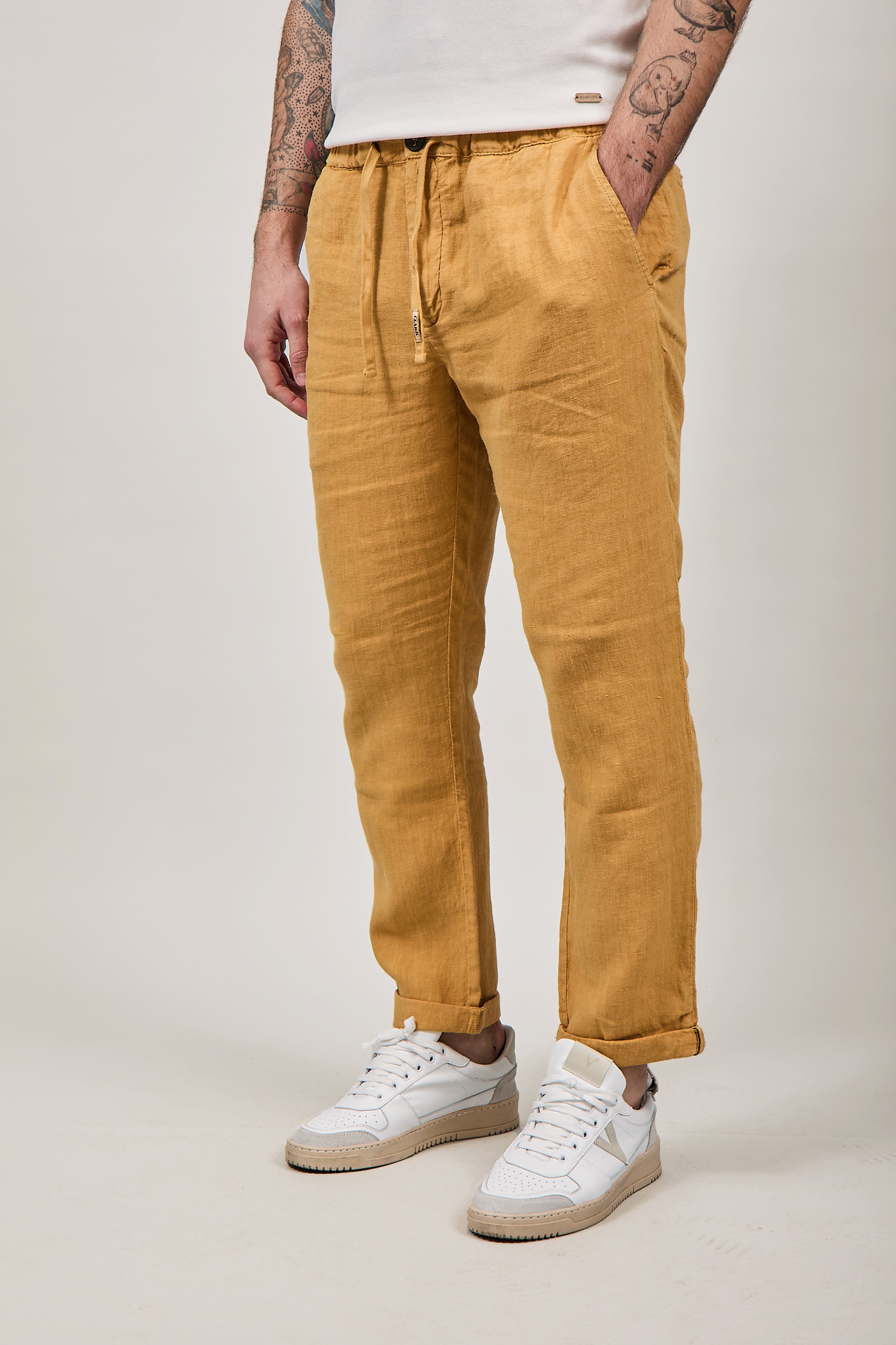 Pantalone Clark Lino Lewis T016 Ocra