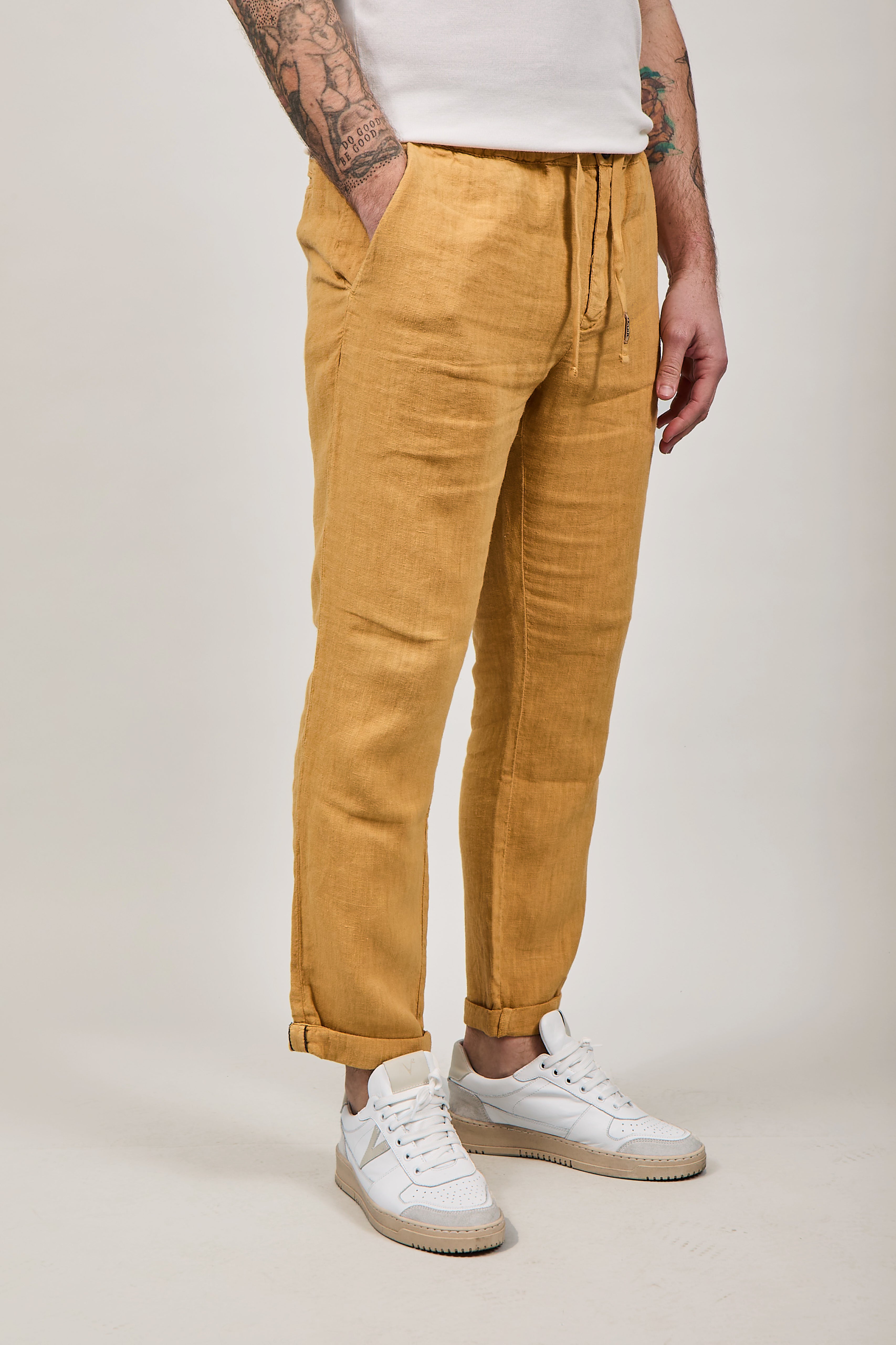 Pantalone Clark Lino Lewis T016 Ocra