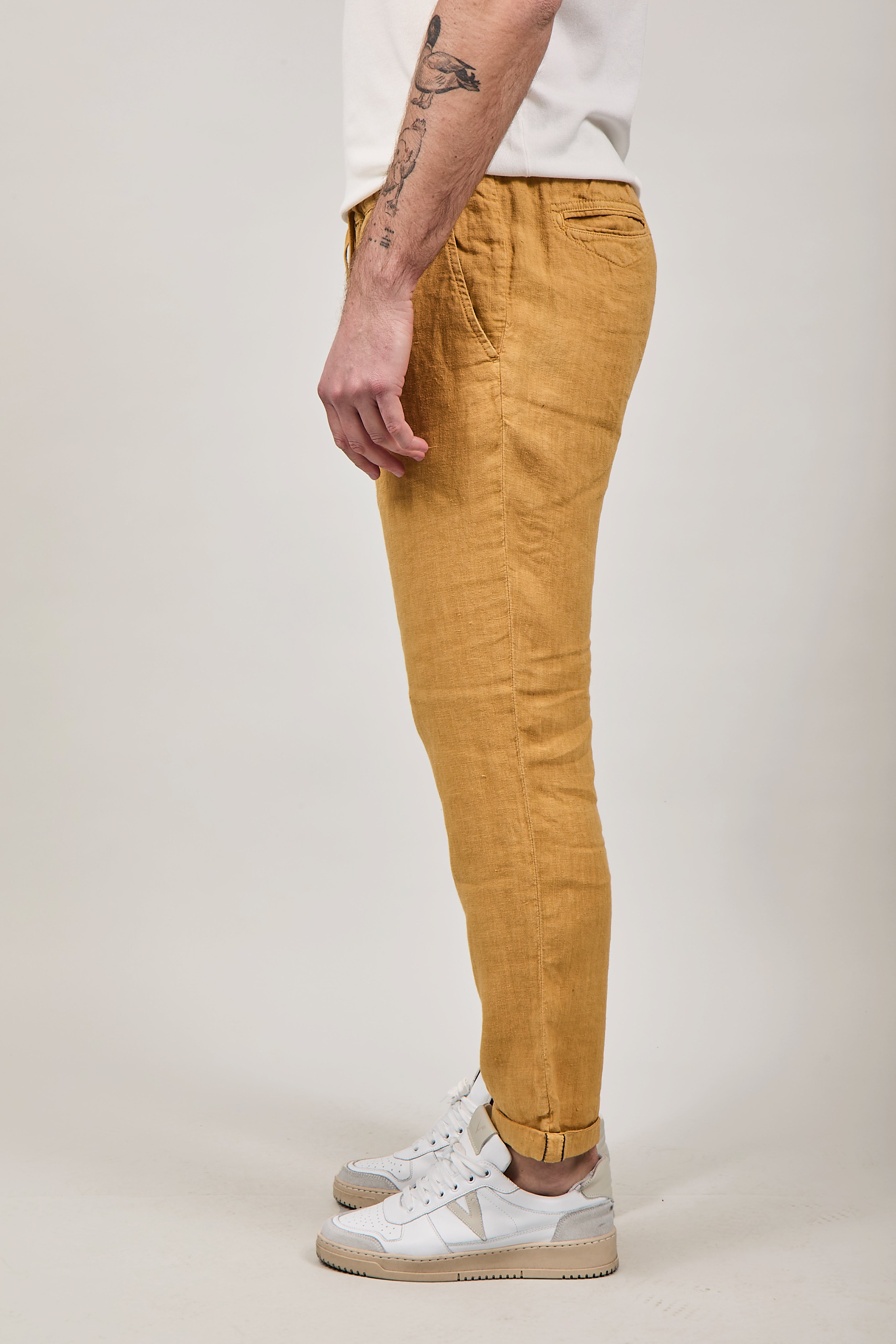Pantalone Clark Lino Lewis T016 Ocra