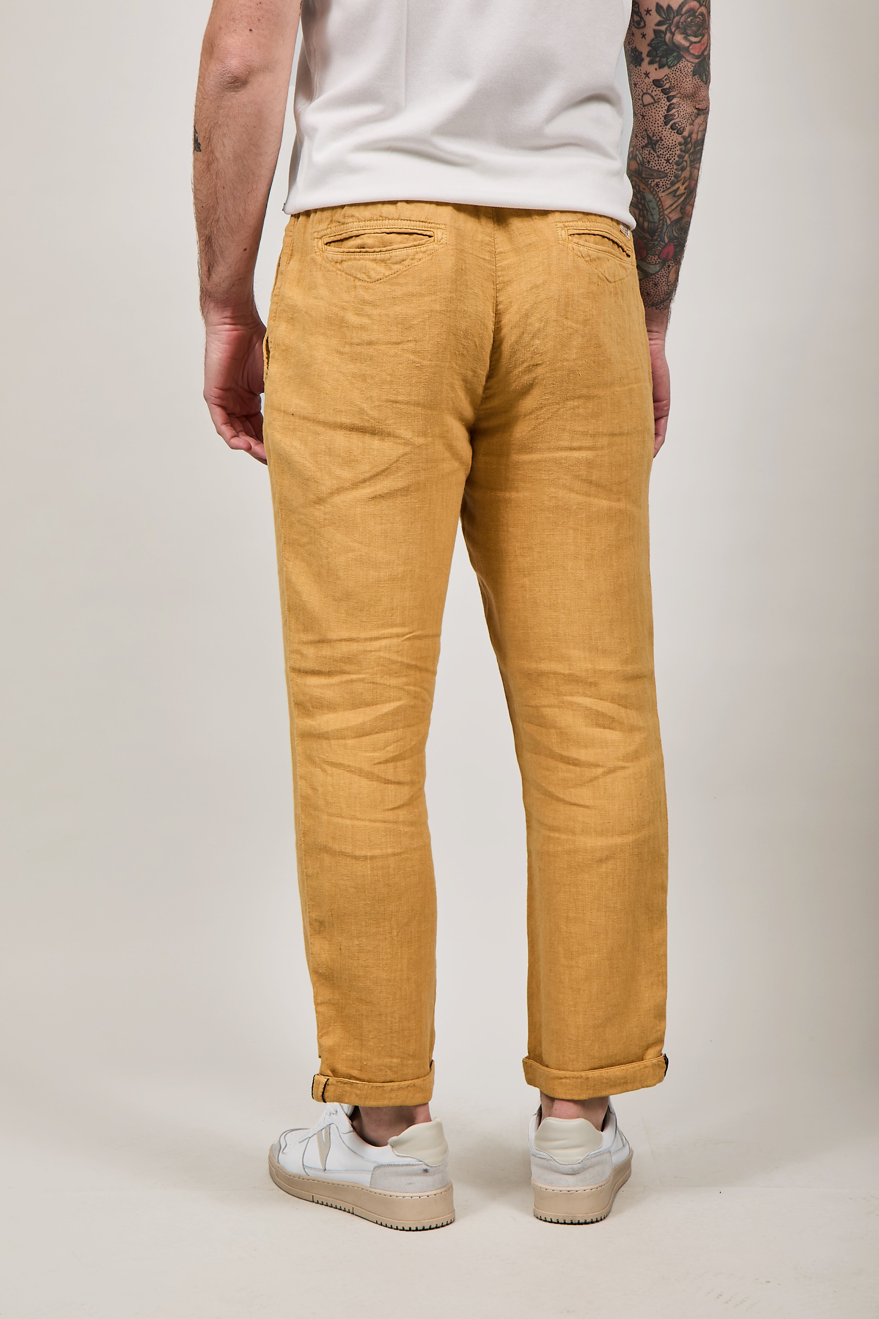 Pantalone Clark Lino Lewis T016 Ocra