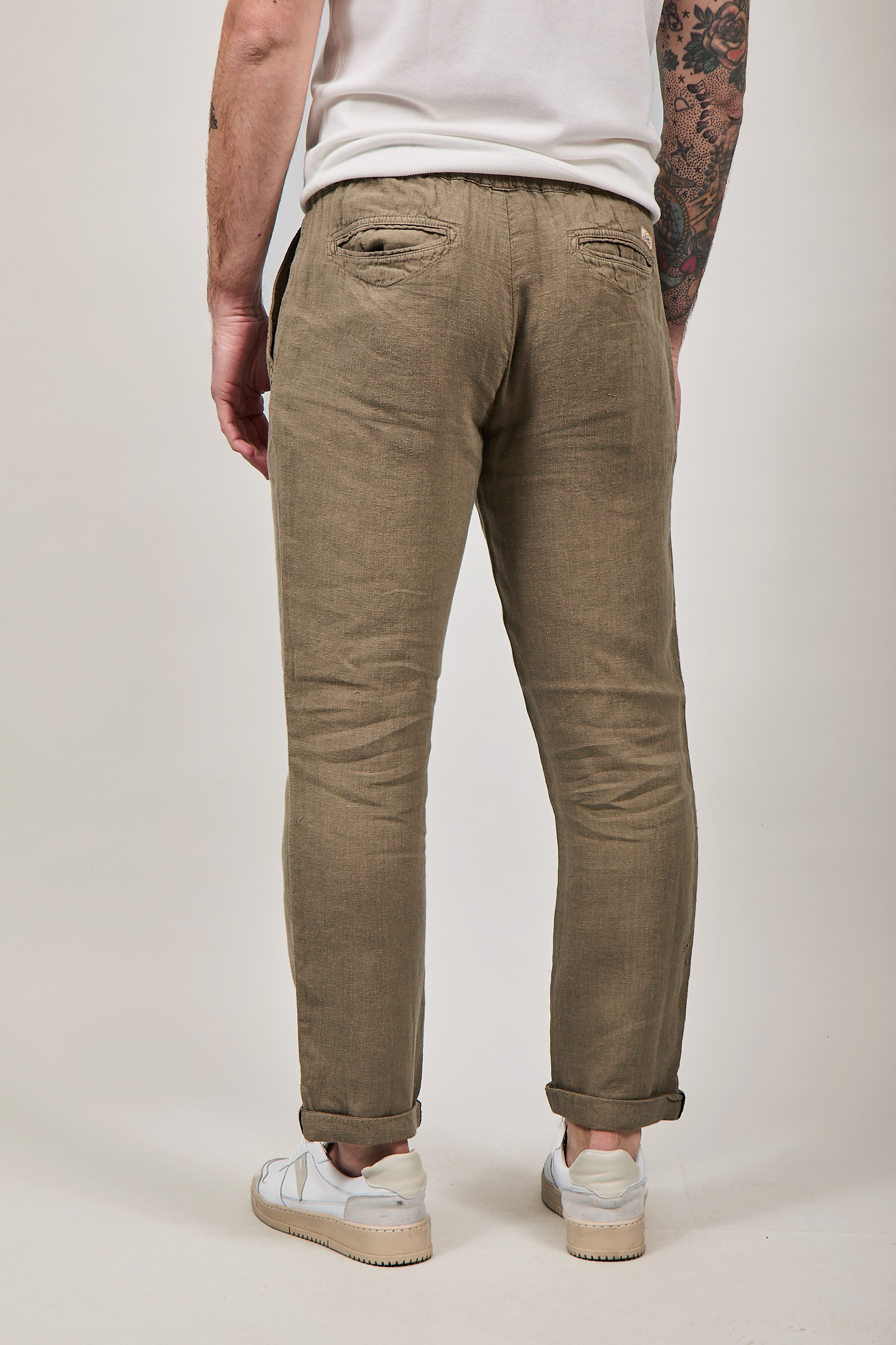 Pantalone Clark Lino Lewis T016 Militare