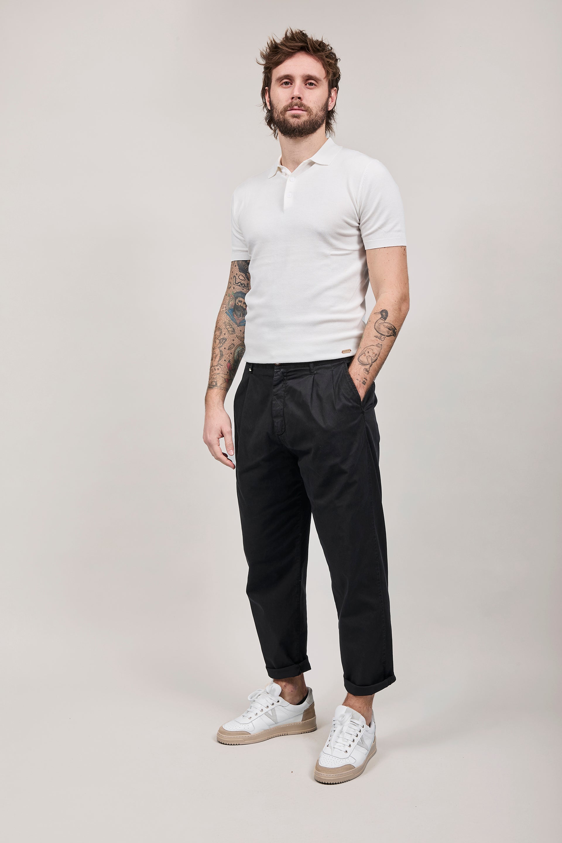 Pantalone Berna Japan Nero 96