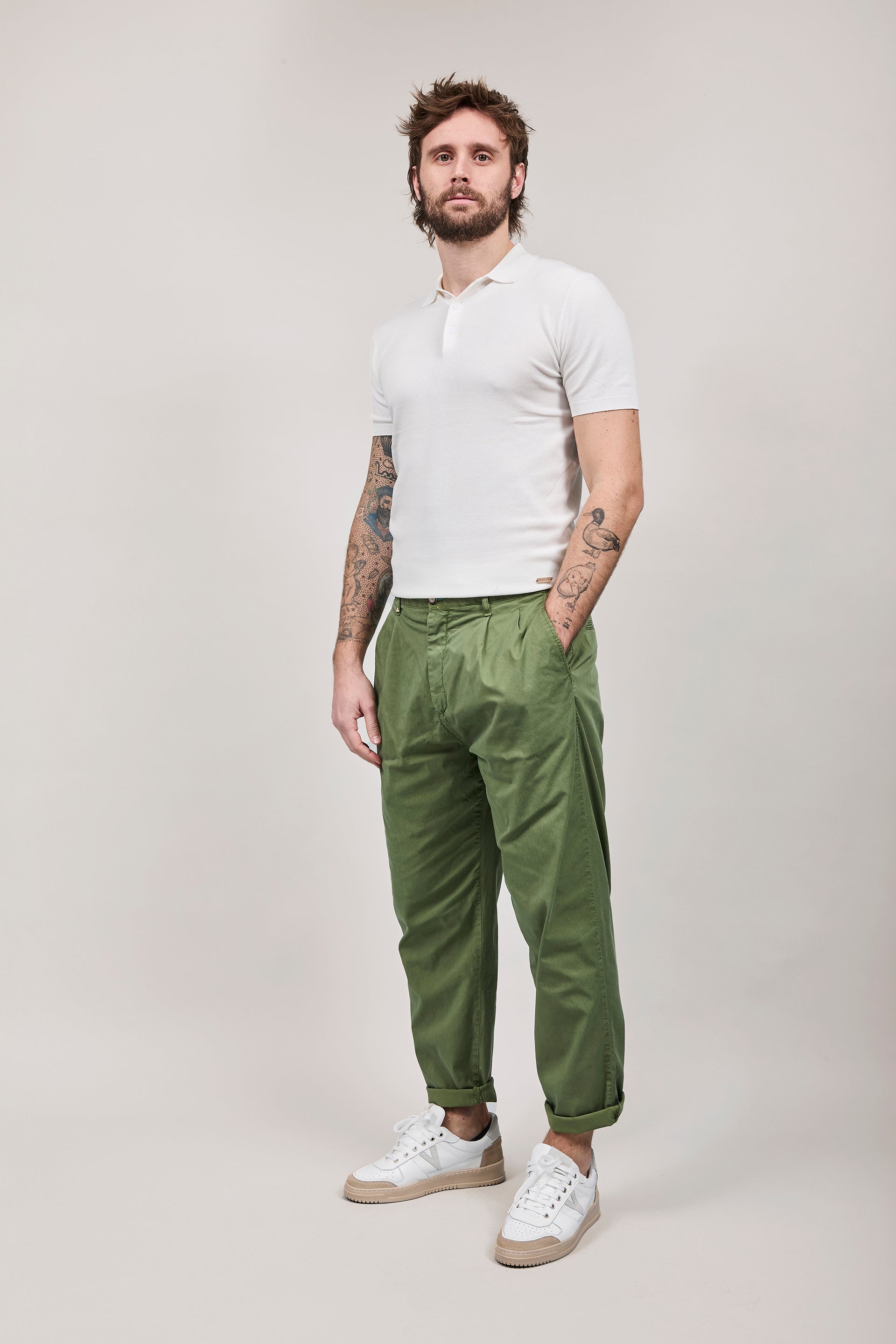 Pantalone Berna Japan Verde 96