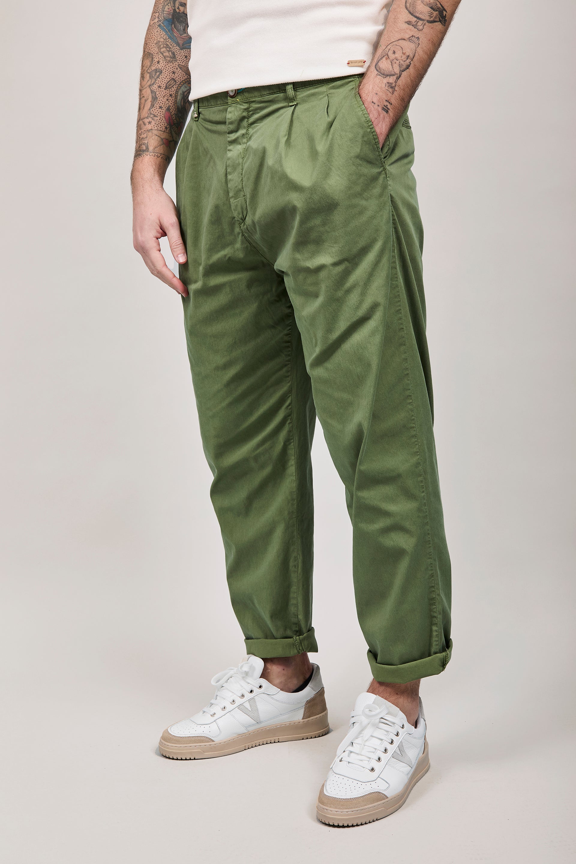 Pantalone Berna Japan Verde 96