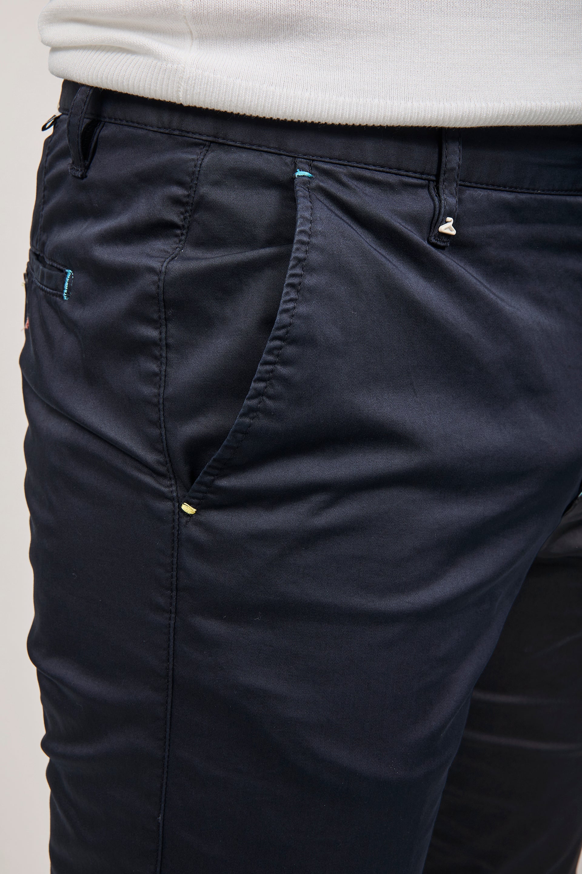 Pantalone Berna chinos Blu 39
