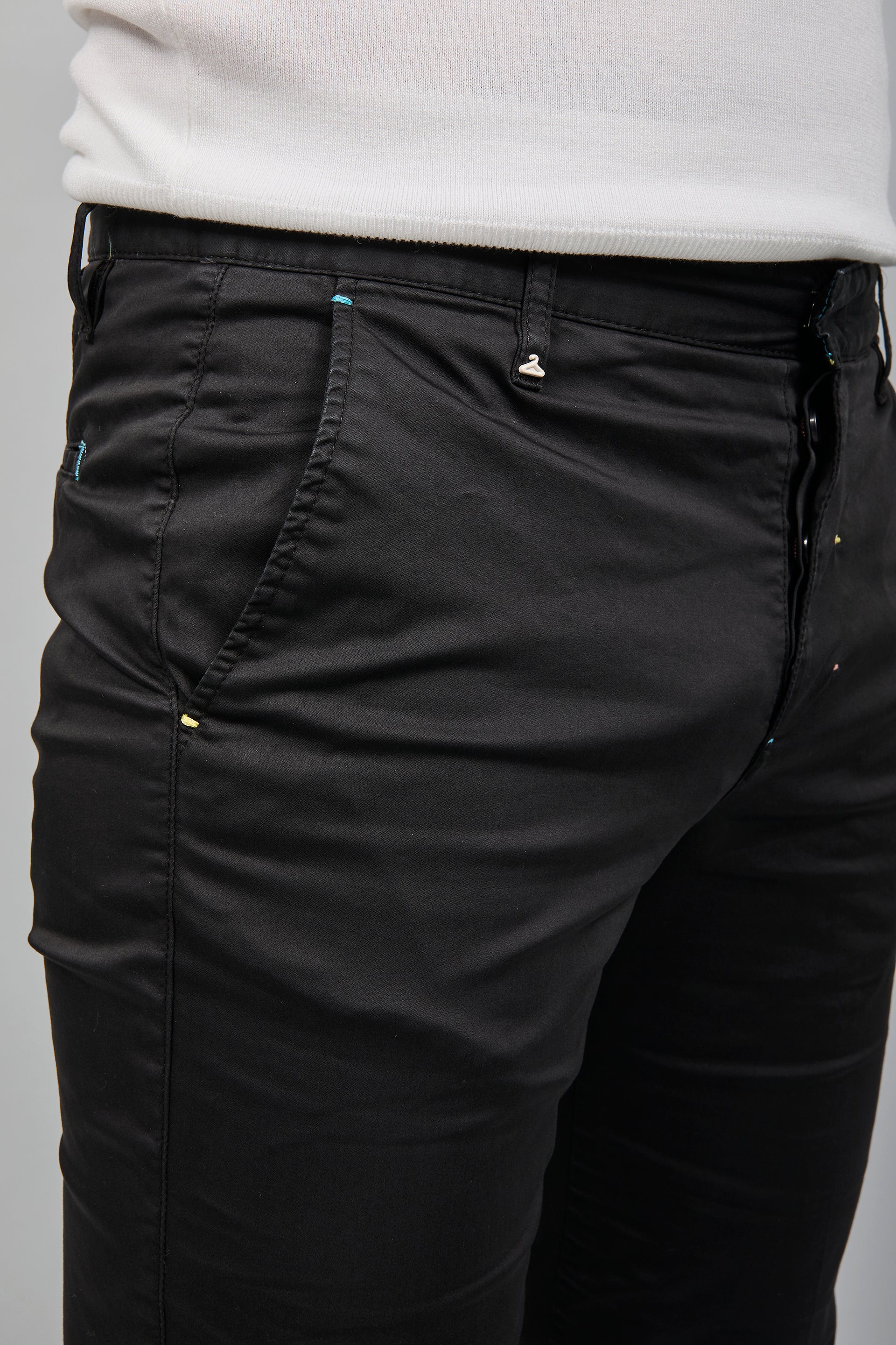 Pantalone Berna chinos Nero 39