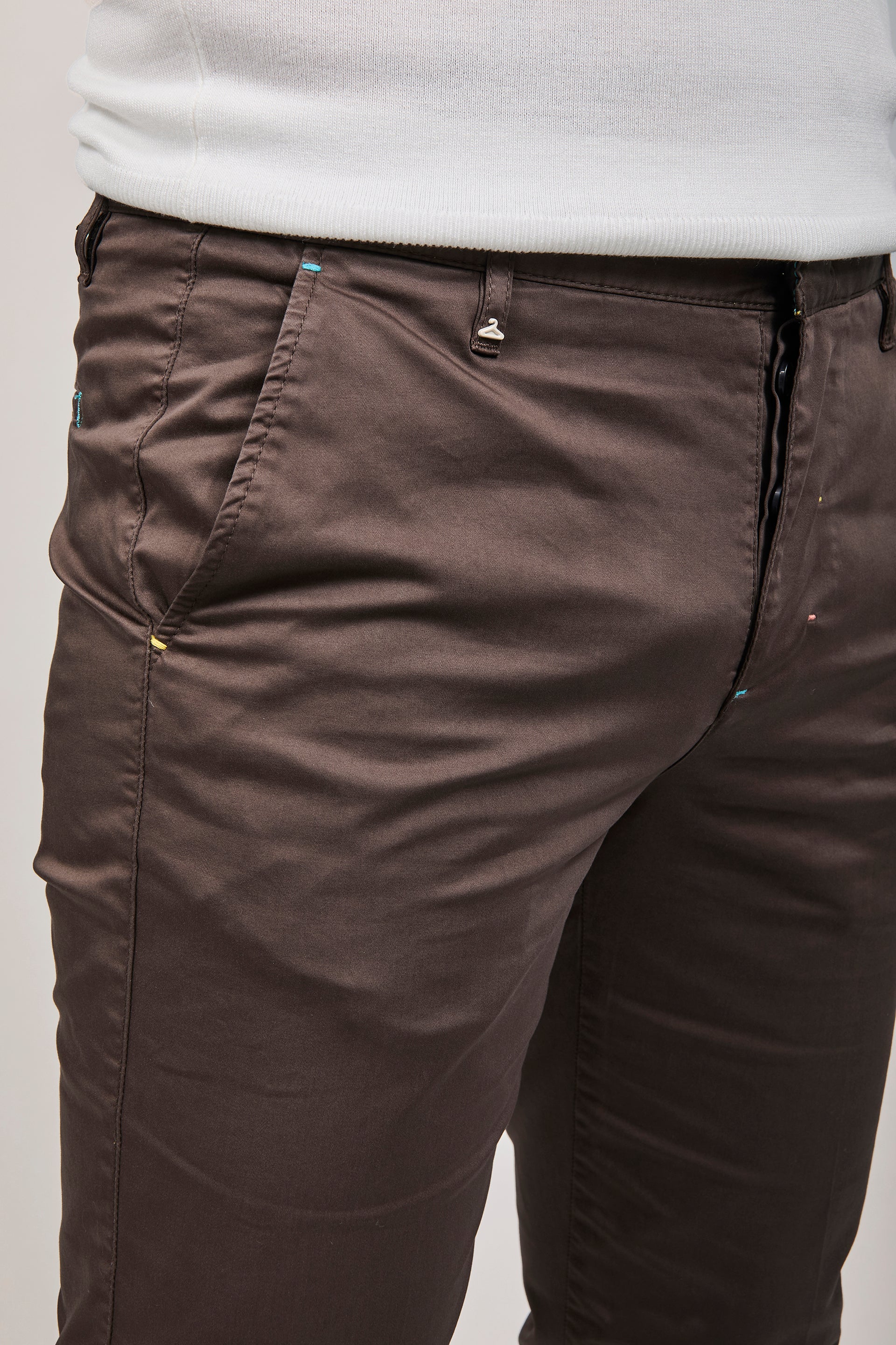 Pantalone Berna chinos Caffè 39