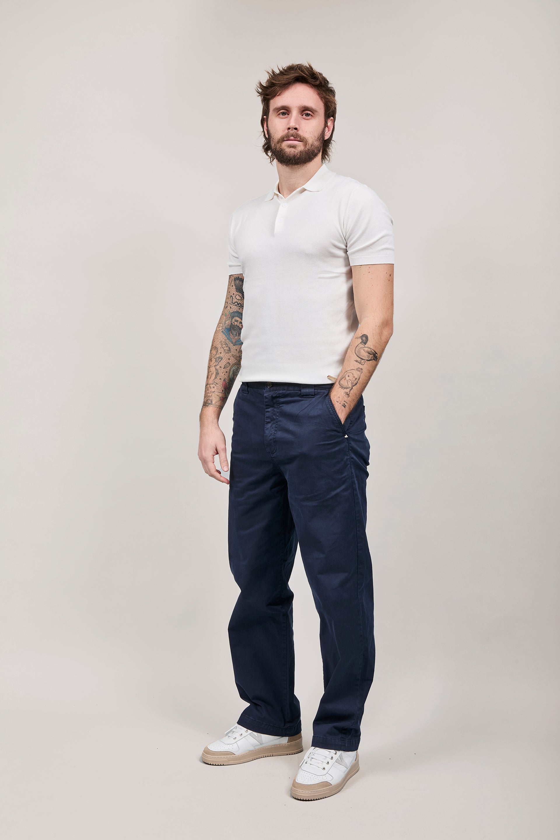 Pantalone Berna Blu 2612
