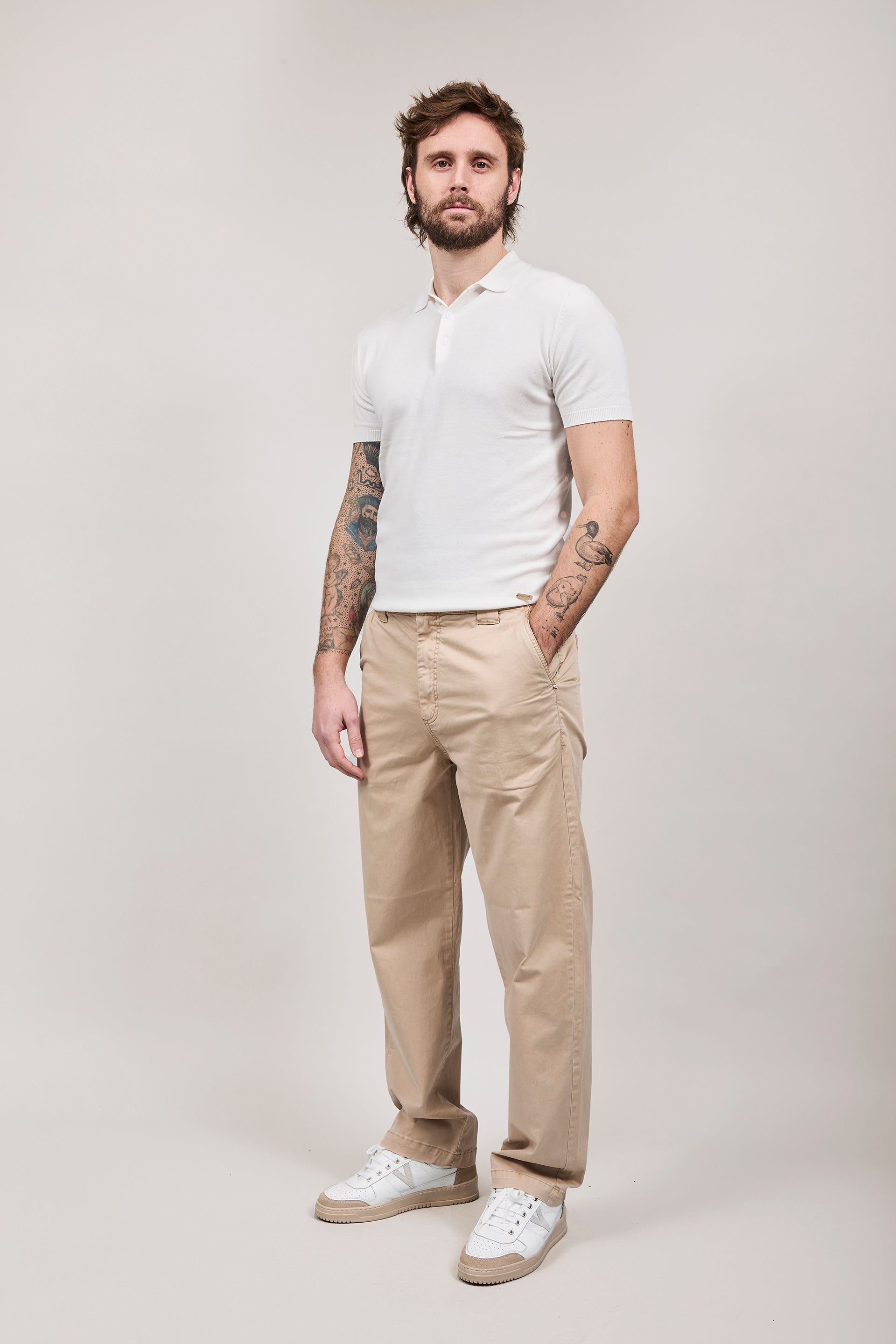Pantalone Berna Beige 2612
