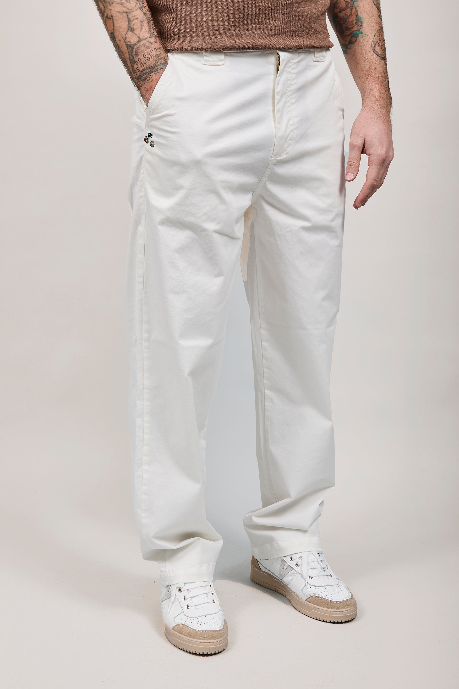 Pantalone Berna Bianco 2612